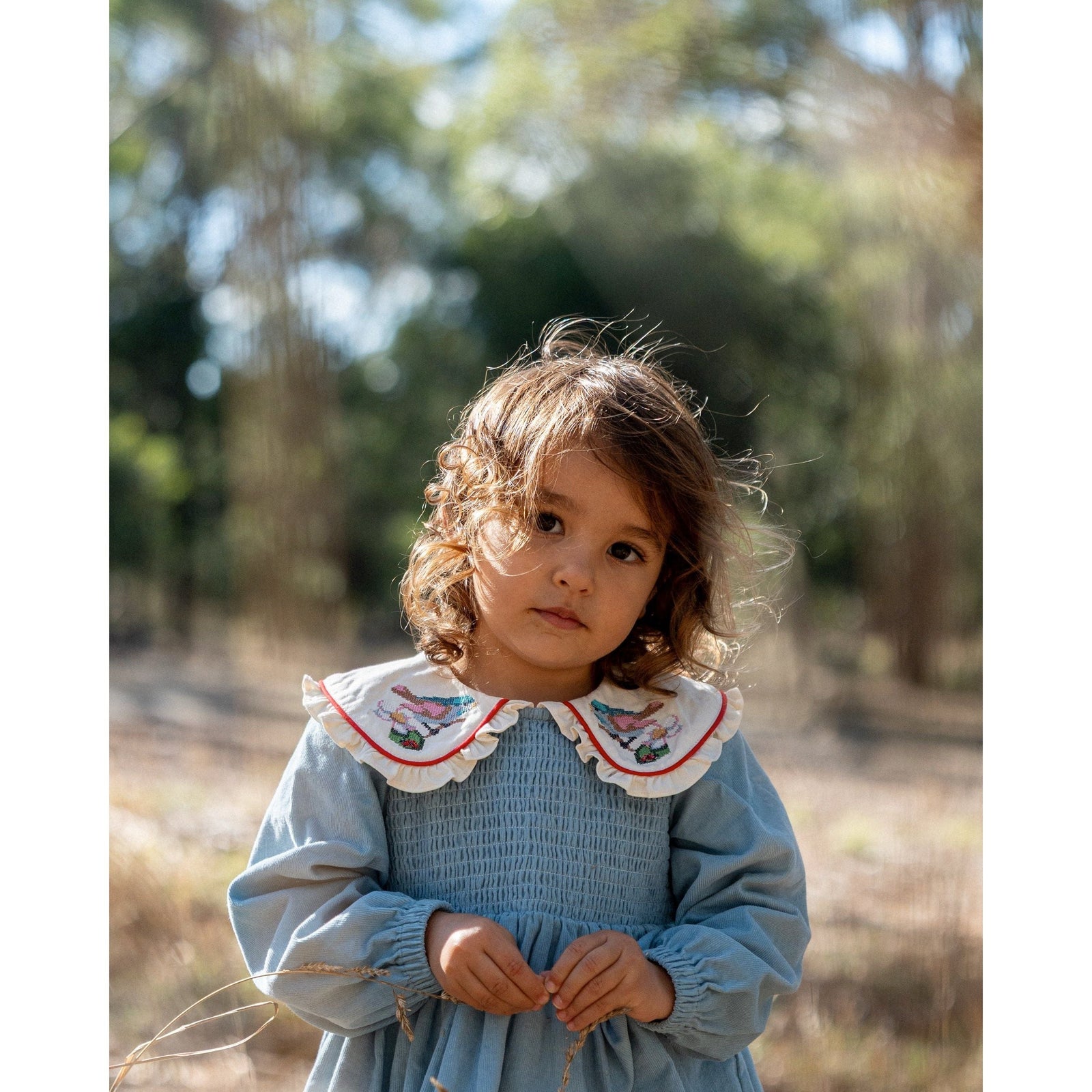 Shirley Barber Smocked Dress