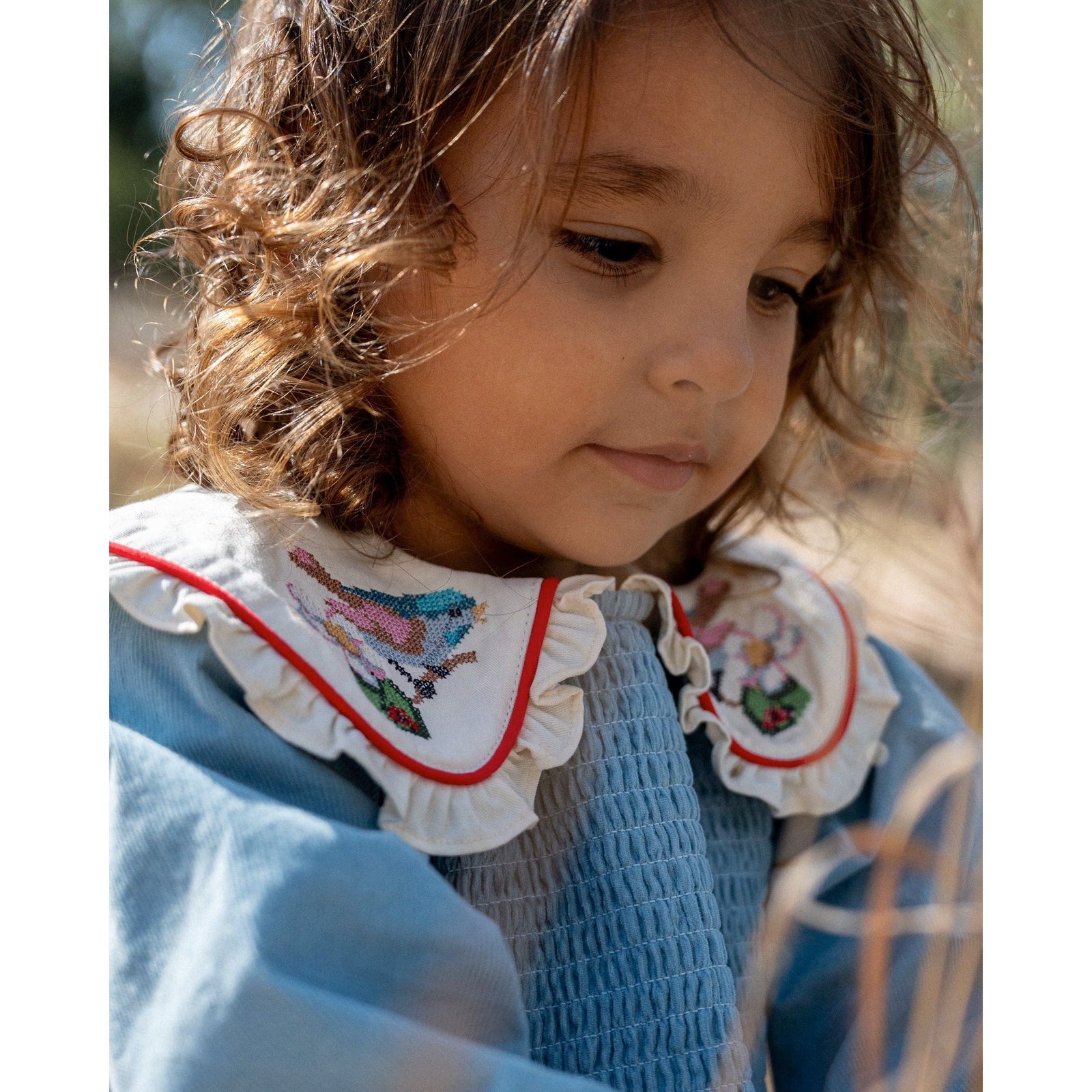 Shirley Barber Smocked Dress