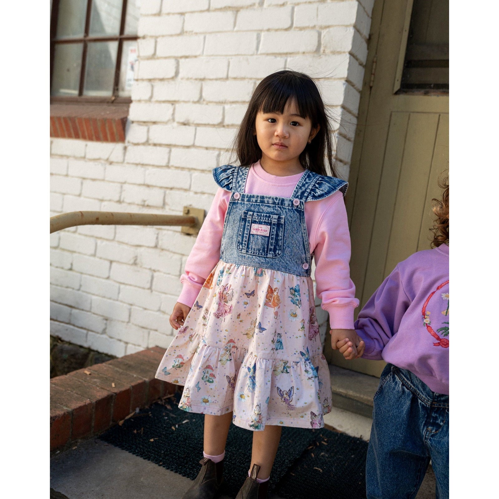 Shirley Barber Fairy Meadow Denim Dress