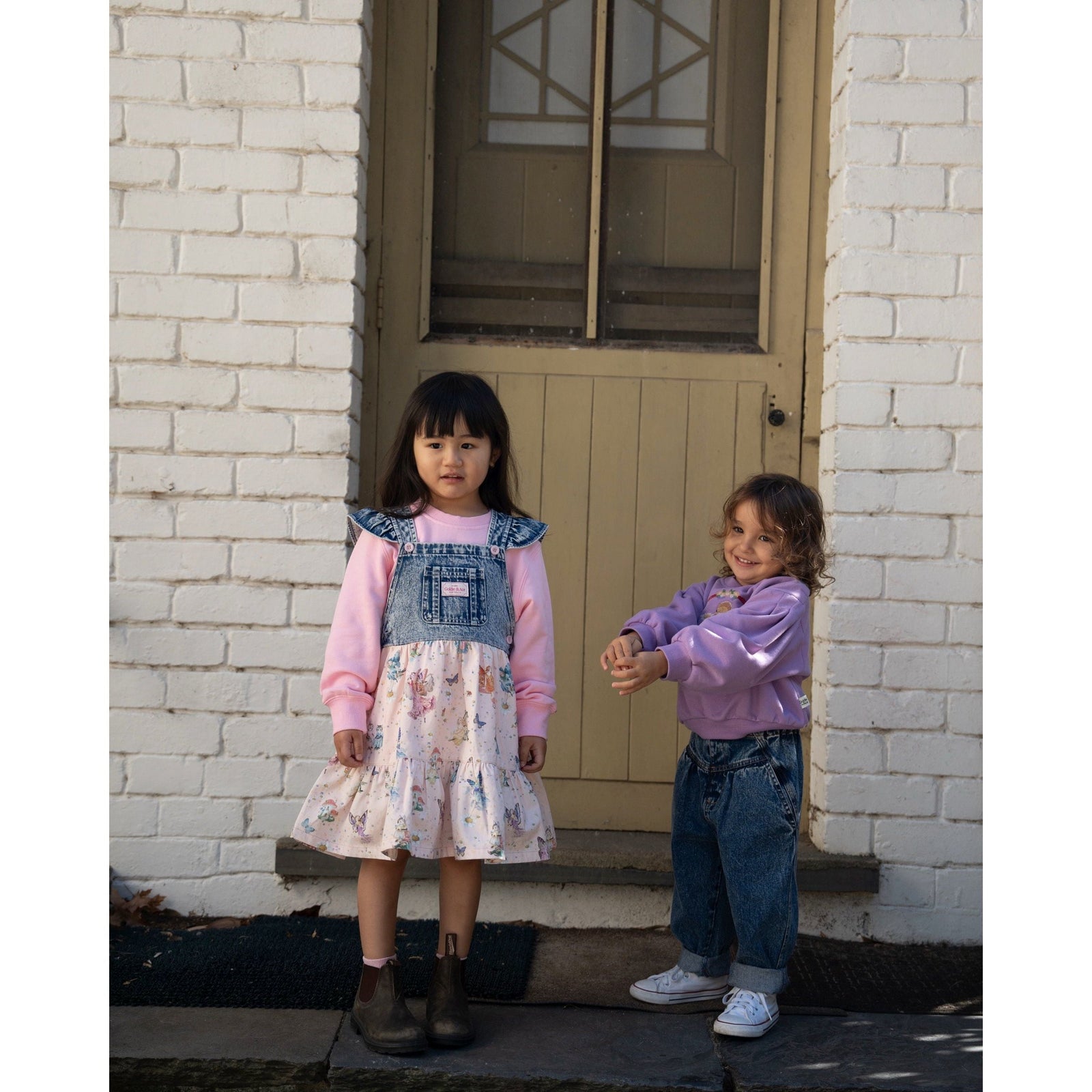 Shirley Barber Fairy Meadow Denim Dress