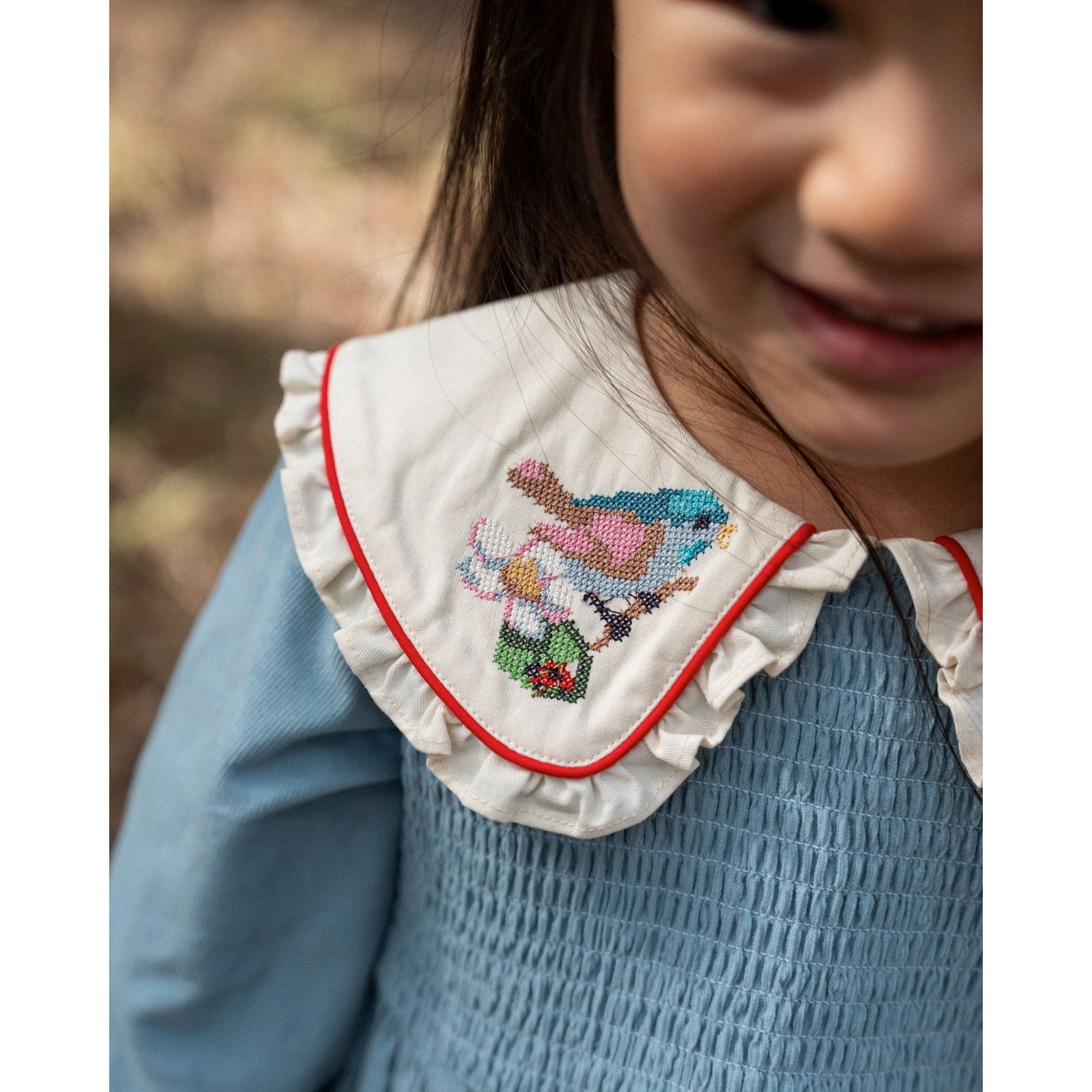 Shirley Barber Smocked Dress