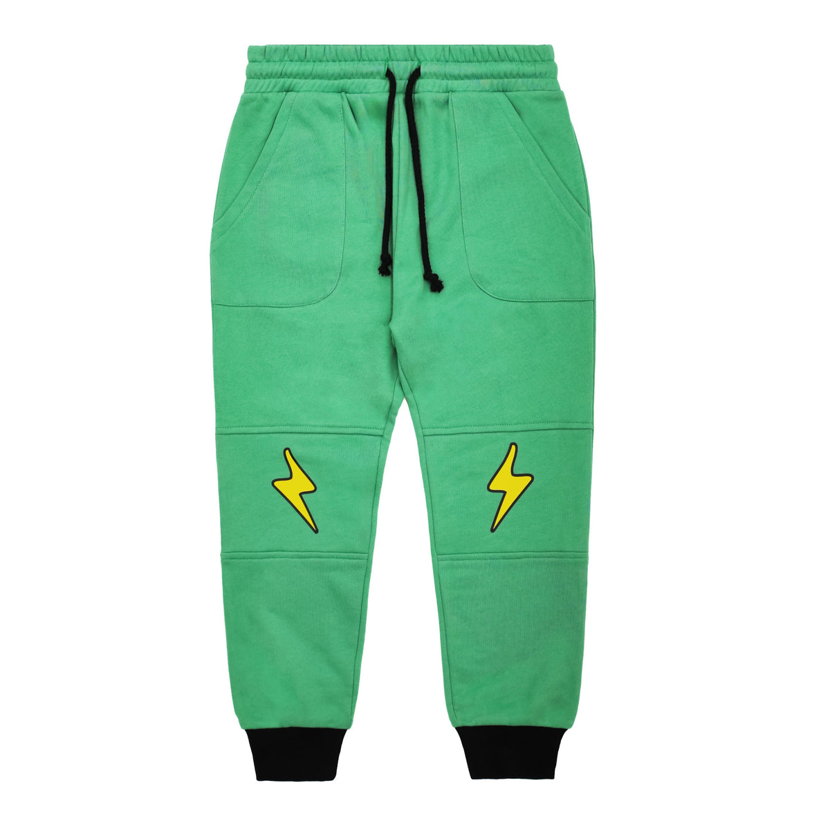 Green Bolt Track Pants