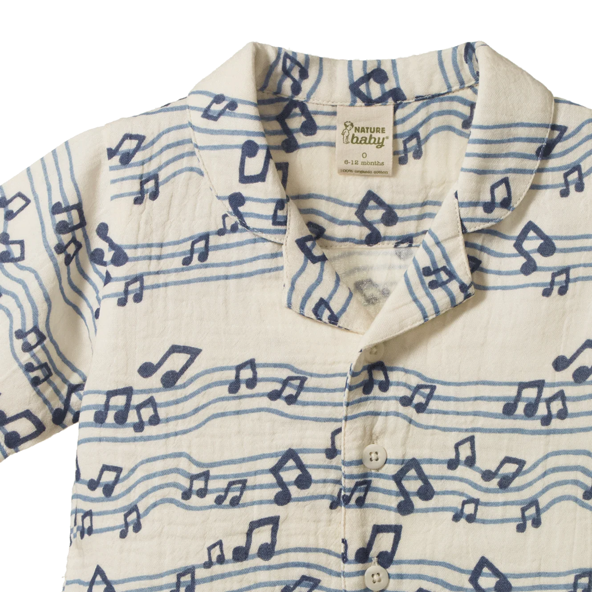 Guthrie Shirt Muslin - Rhythm Print