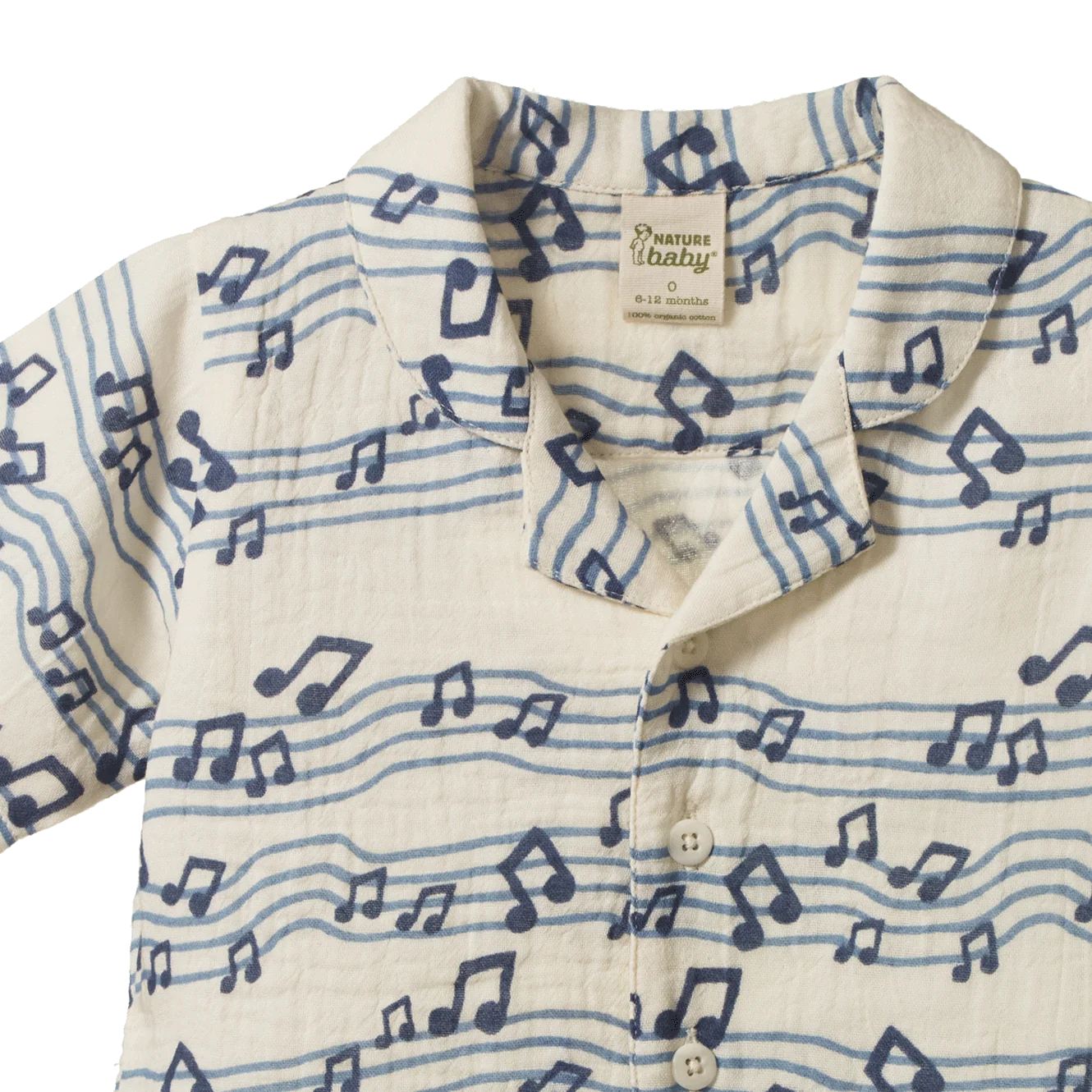 Guthrie Shirt Muslin - Rhythm Print
