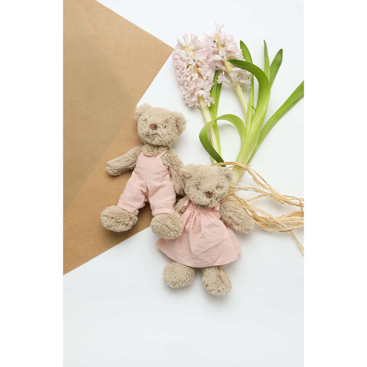 Baby Honey Bear - Dress - Baby Pink