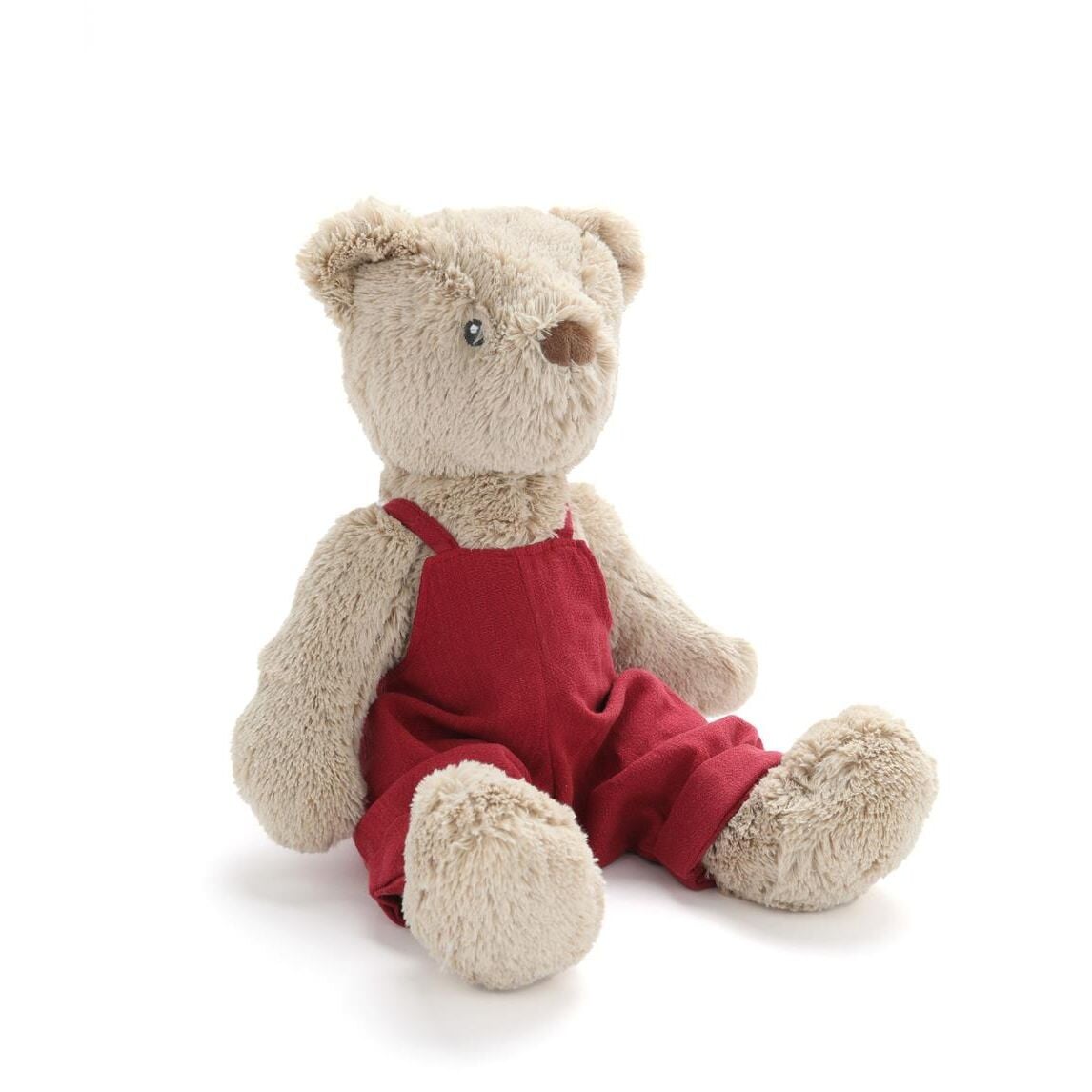 Honey Bear Overalls - Red