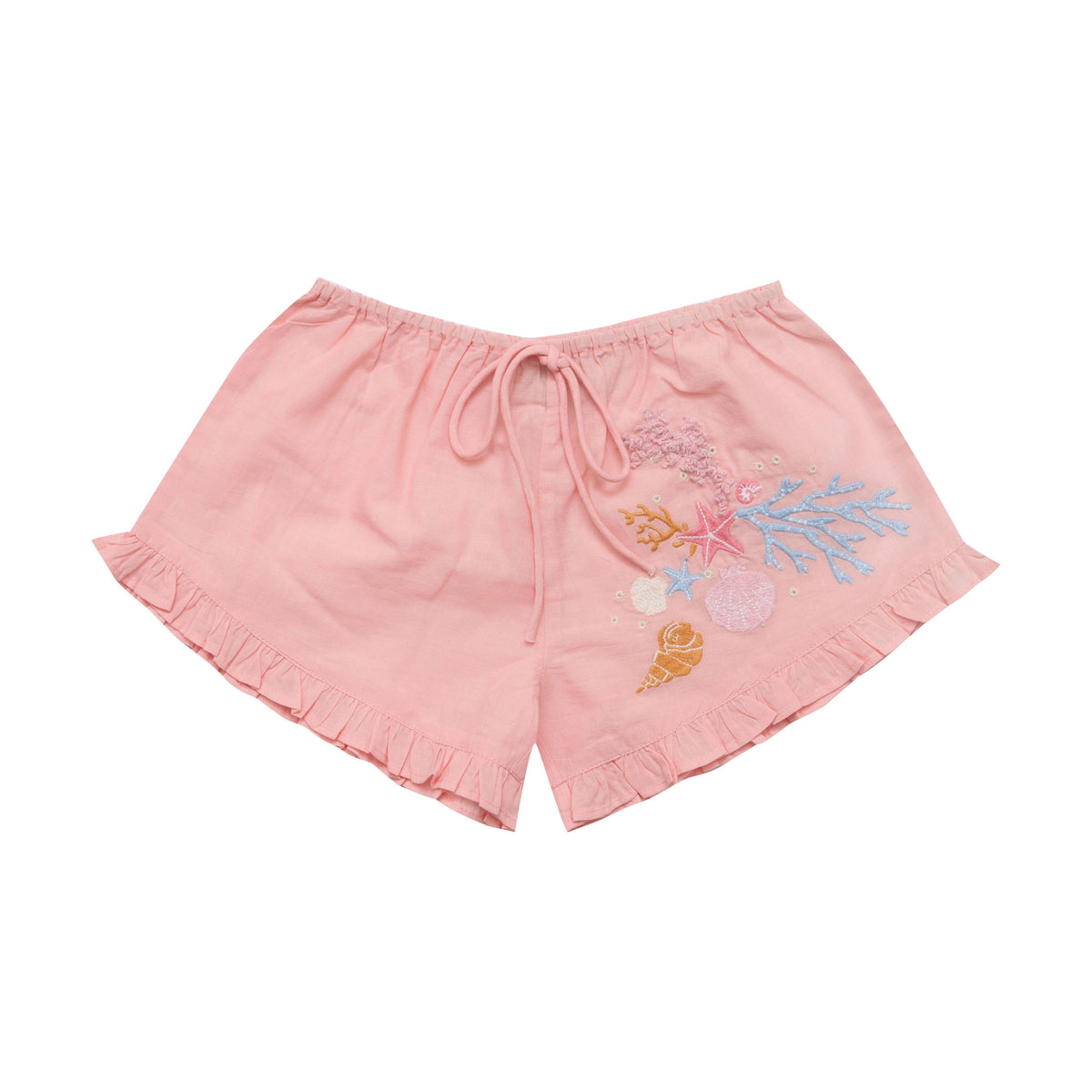 Gia Shorts-Pink Coral
