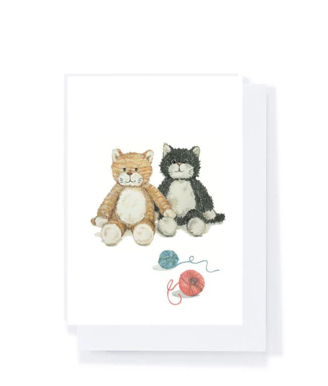 Gift Card-Ginger &amp; Checkers the Cats