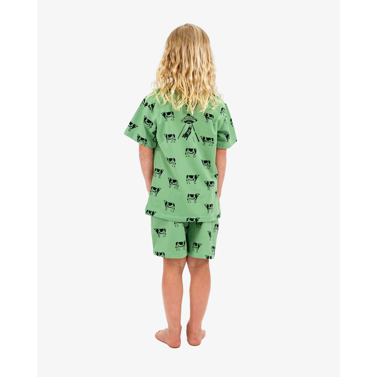 Green Cow Alien Pyjamas