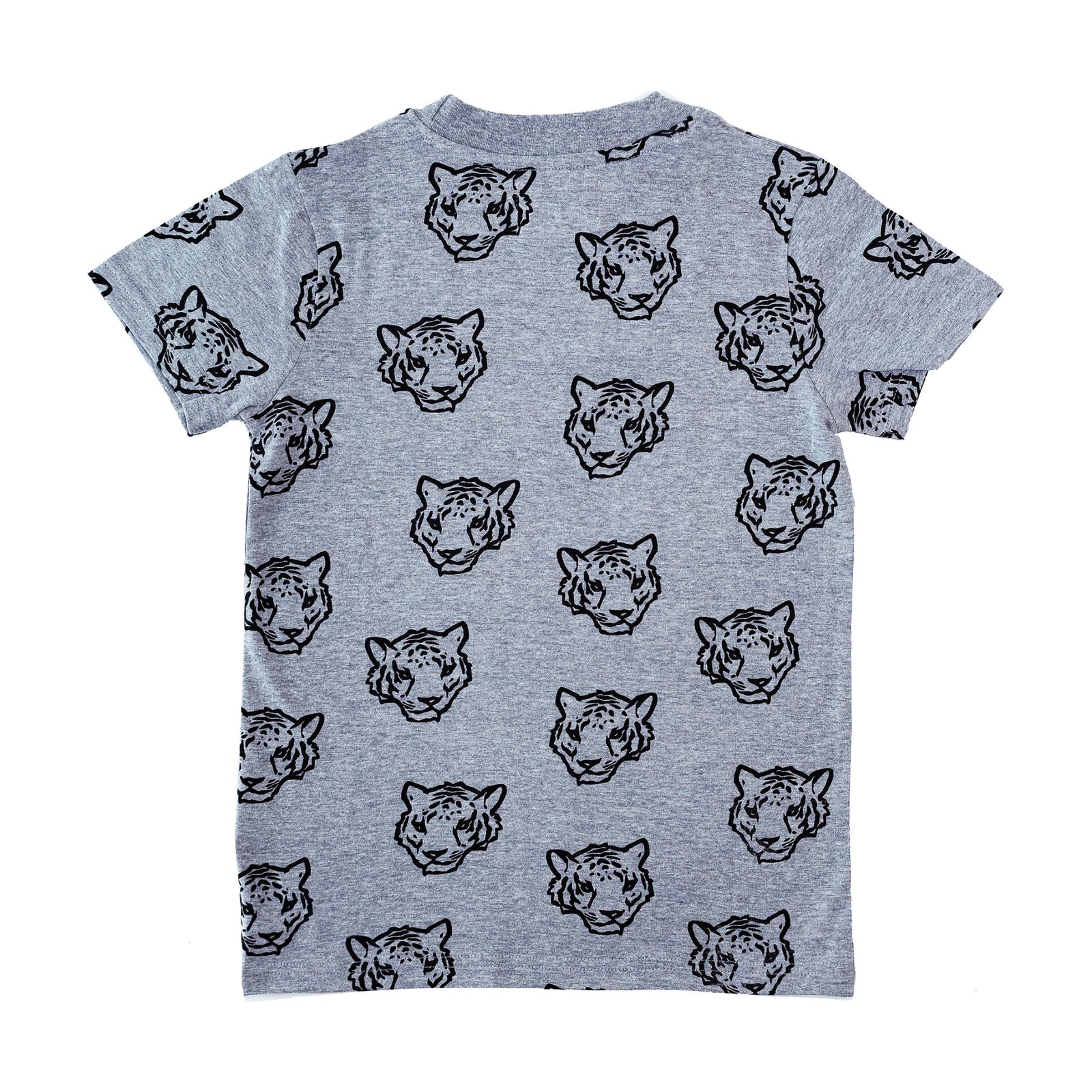 Grey Tiger on Repeat Tee
