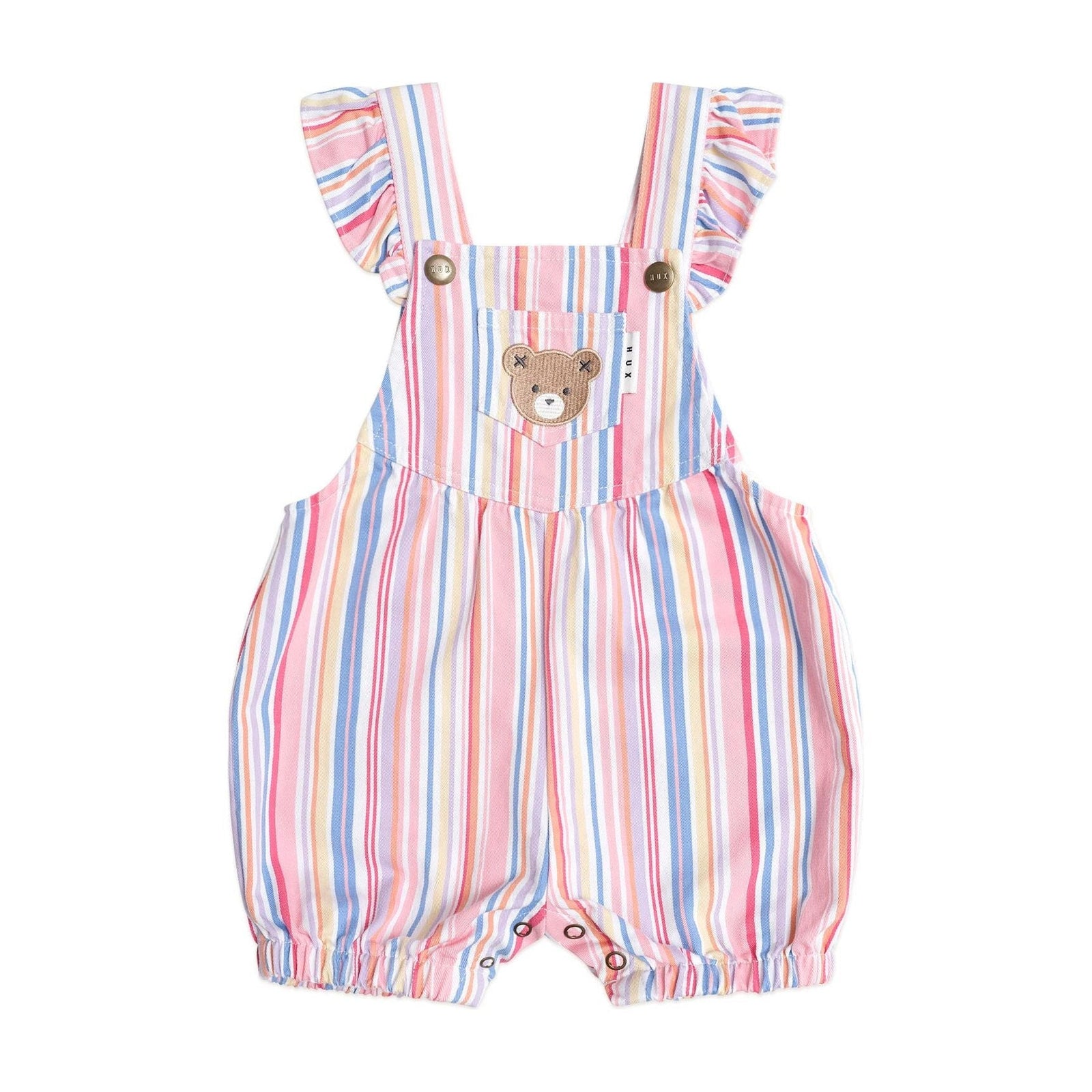 Pastel Stripe Bubble Romper