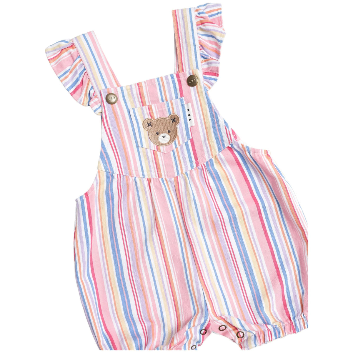 Pastel Stripe Bubble Romper