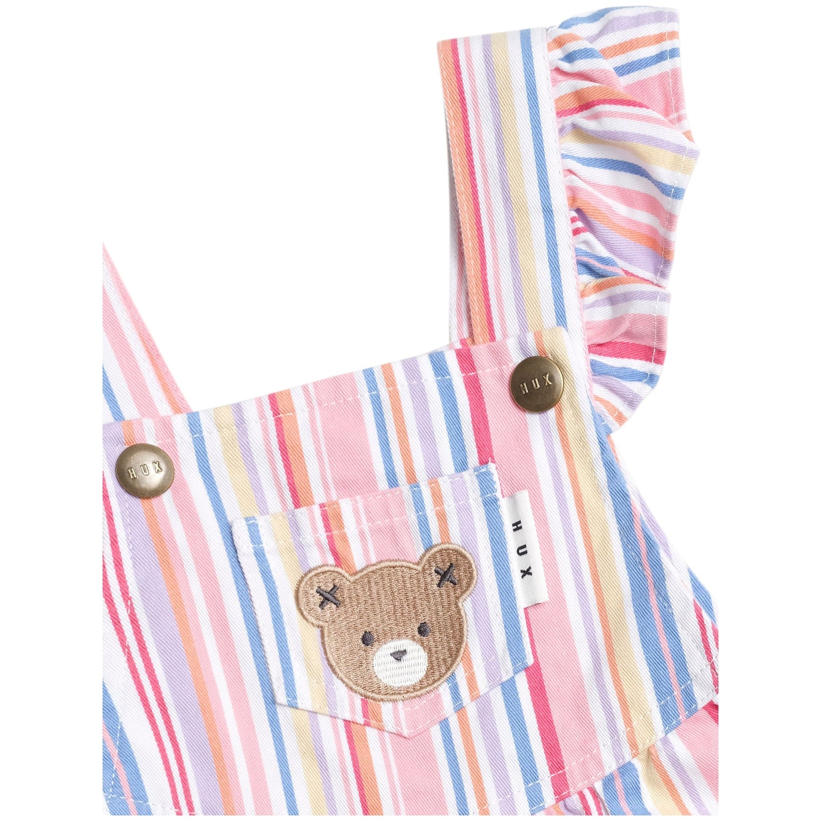 Pastel Stripe Bubble Romper