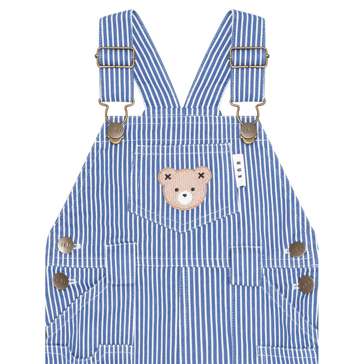 Cobalt Stripe Carpenter Shortall