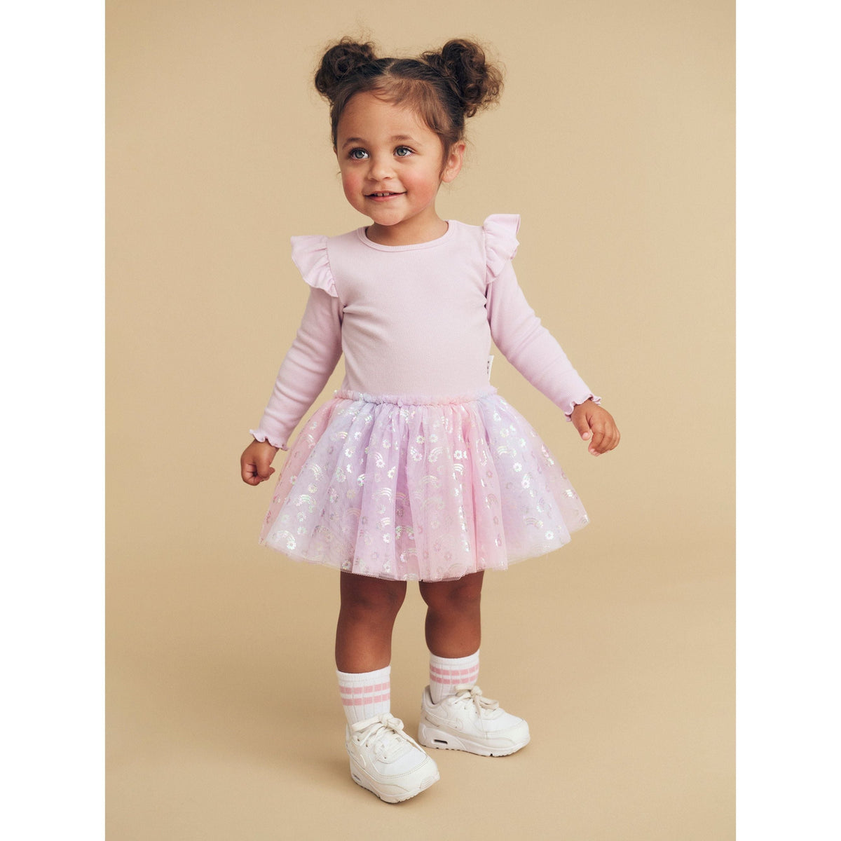 Rainbow Rib Ballet Onesie
