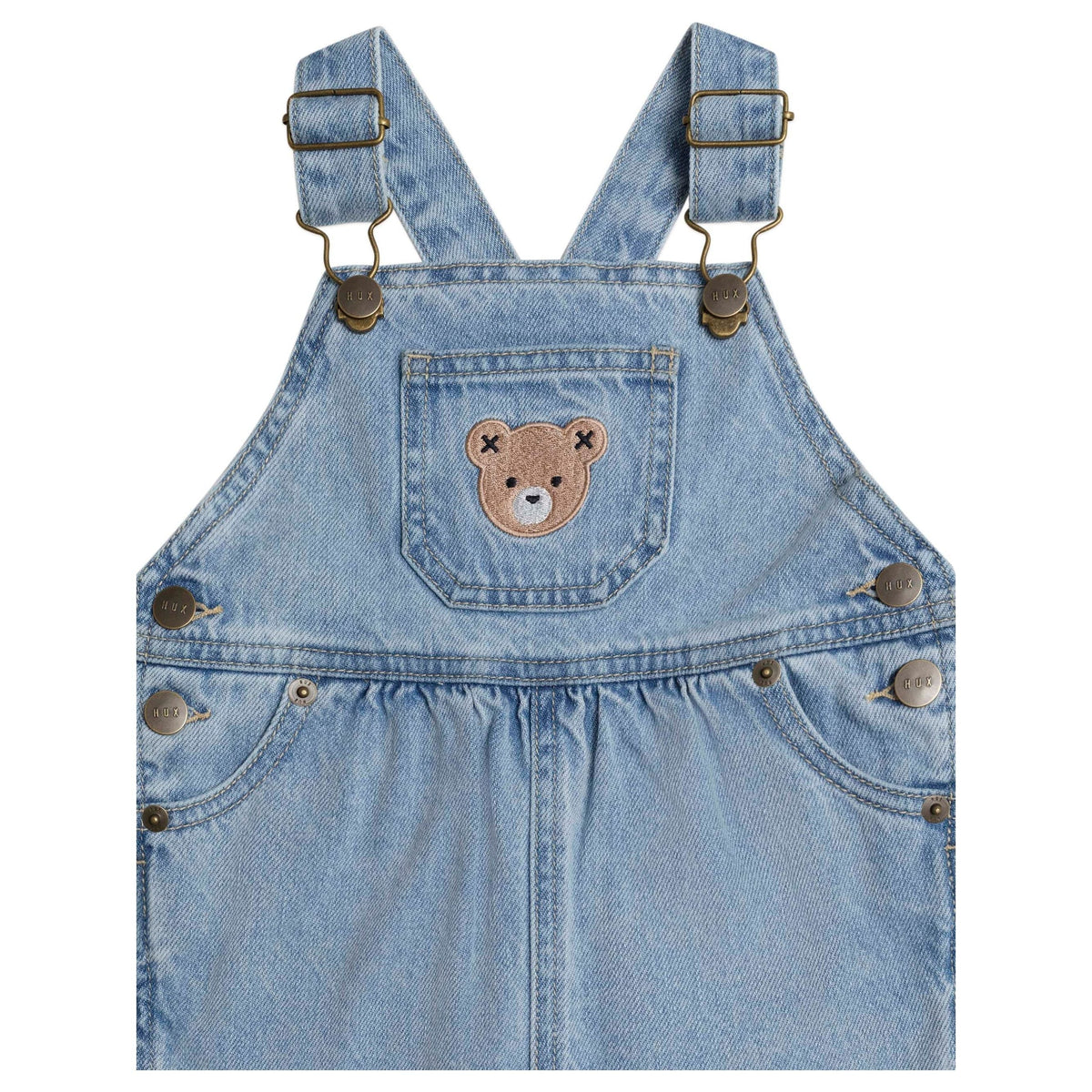 Dreamy Denim Short Overalls