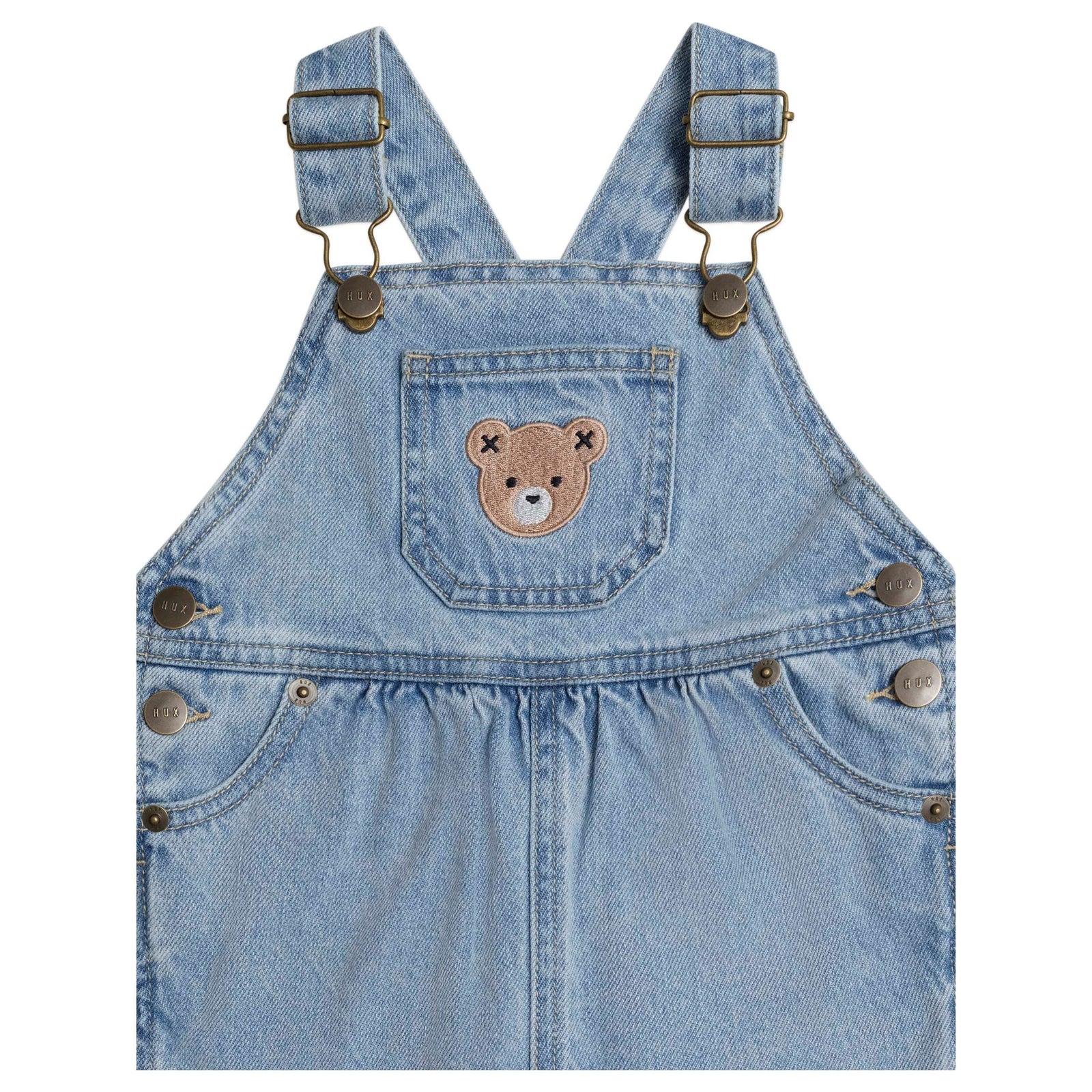 Dreamy Denim Short Overalls