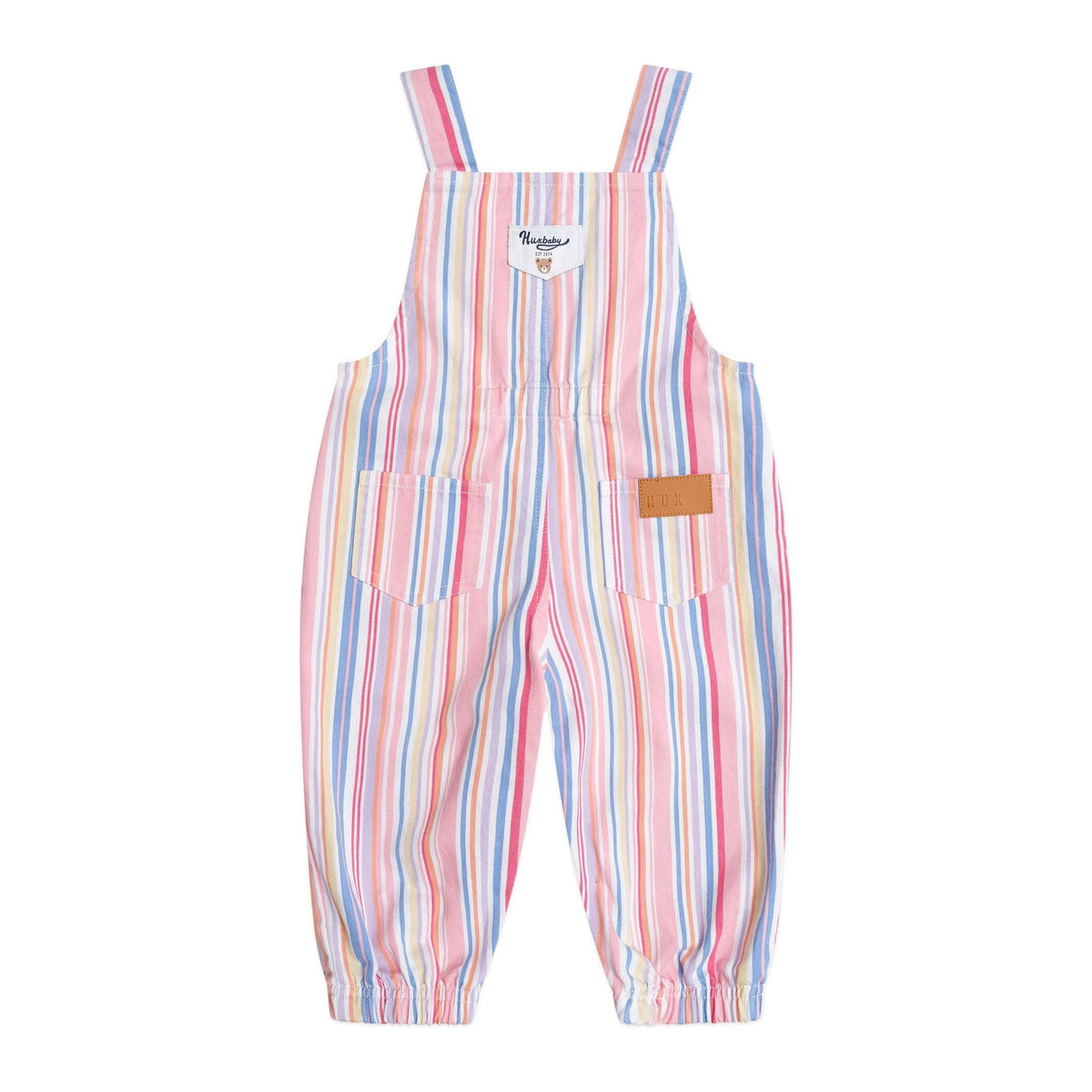 Pastel Stripe Overalls