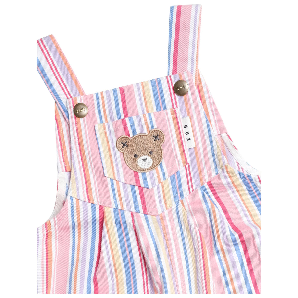 Pastel Stripe Overalls