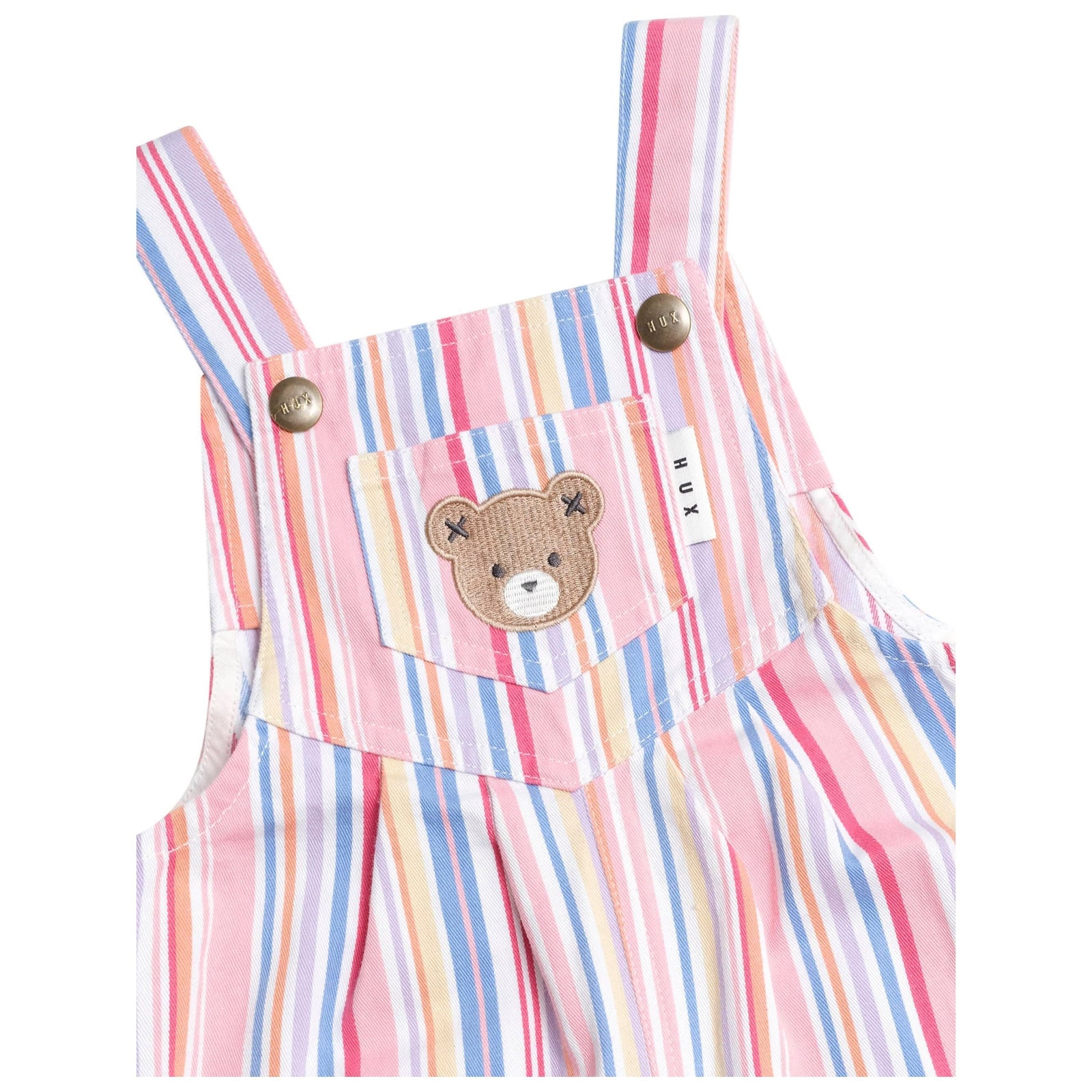 Pastel Stripe Overalls