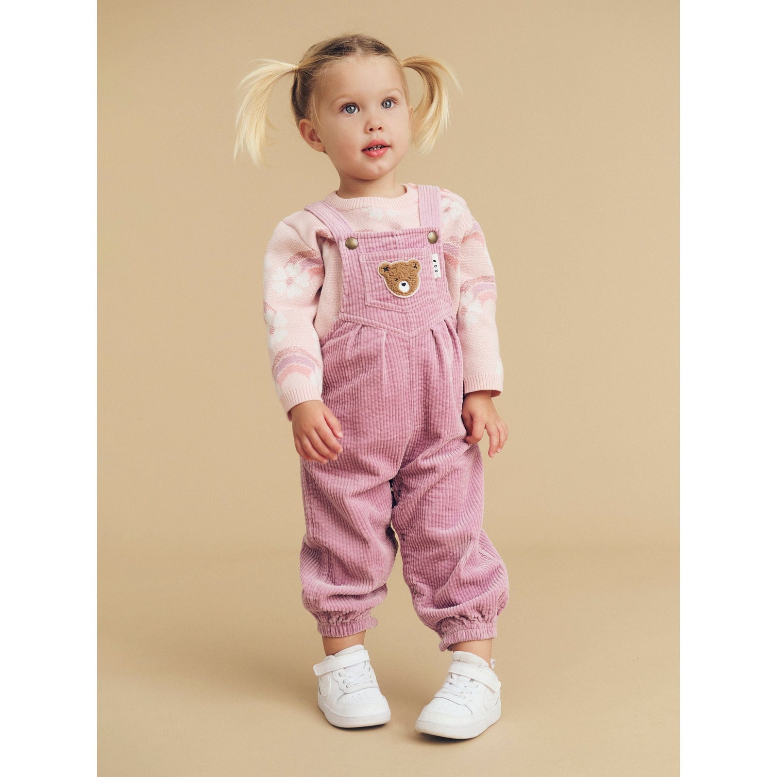 Orchid Cord Overalls