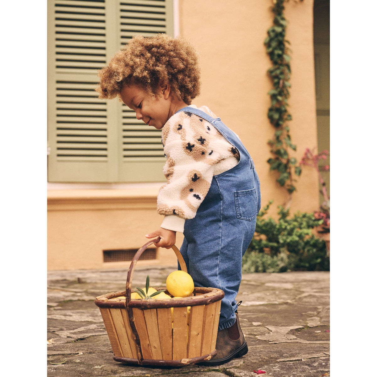 Huxbear Knit Denim Overalls