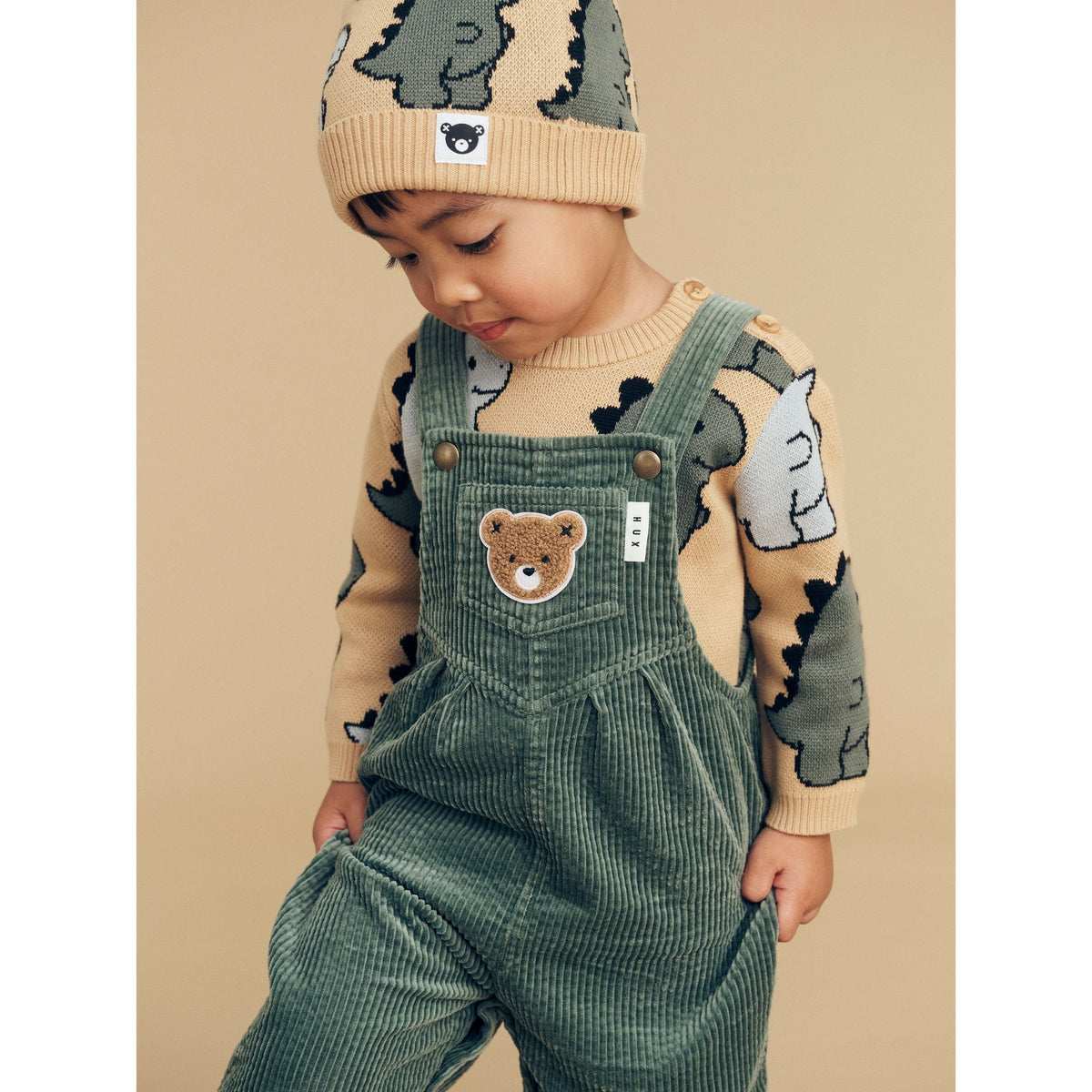 Light Spruce Cord Overalls