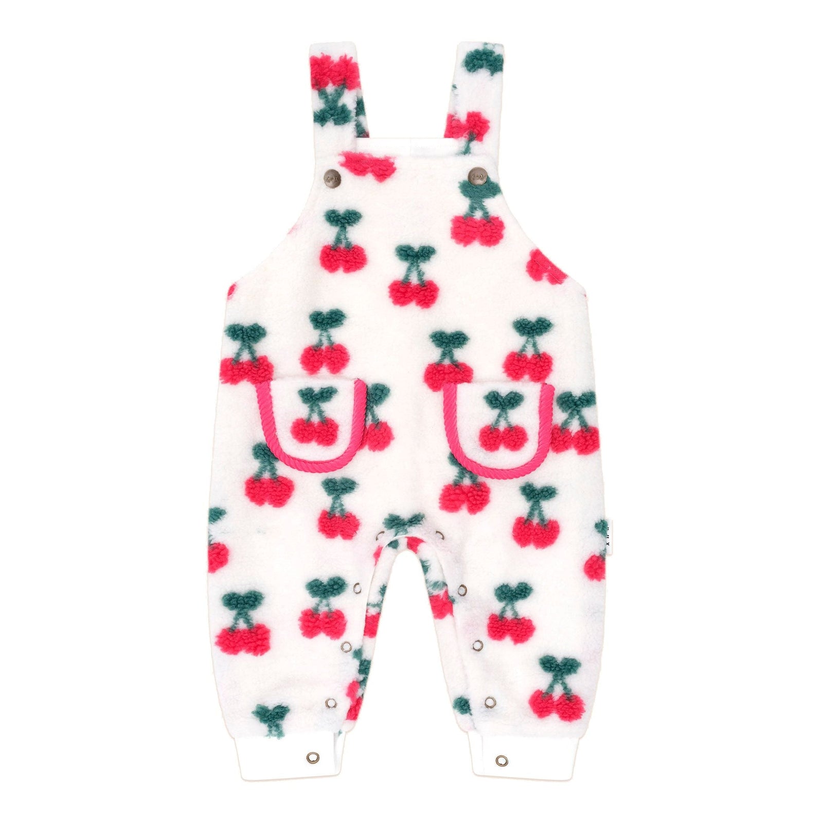 Very Cherry Sherpa Overalls