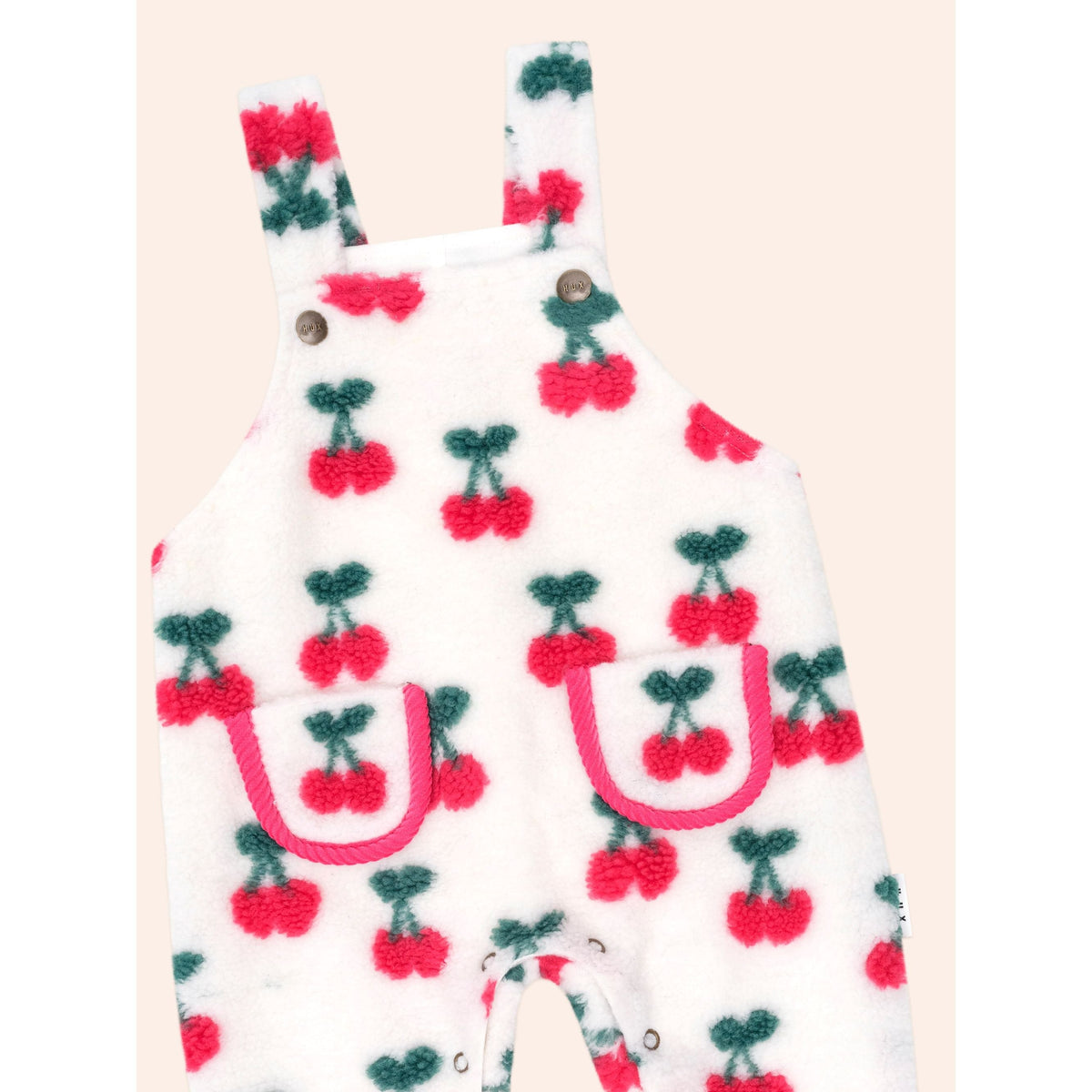 Very Cherry Sherpa Overalls