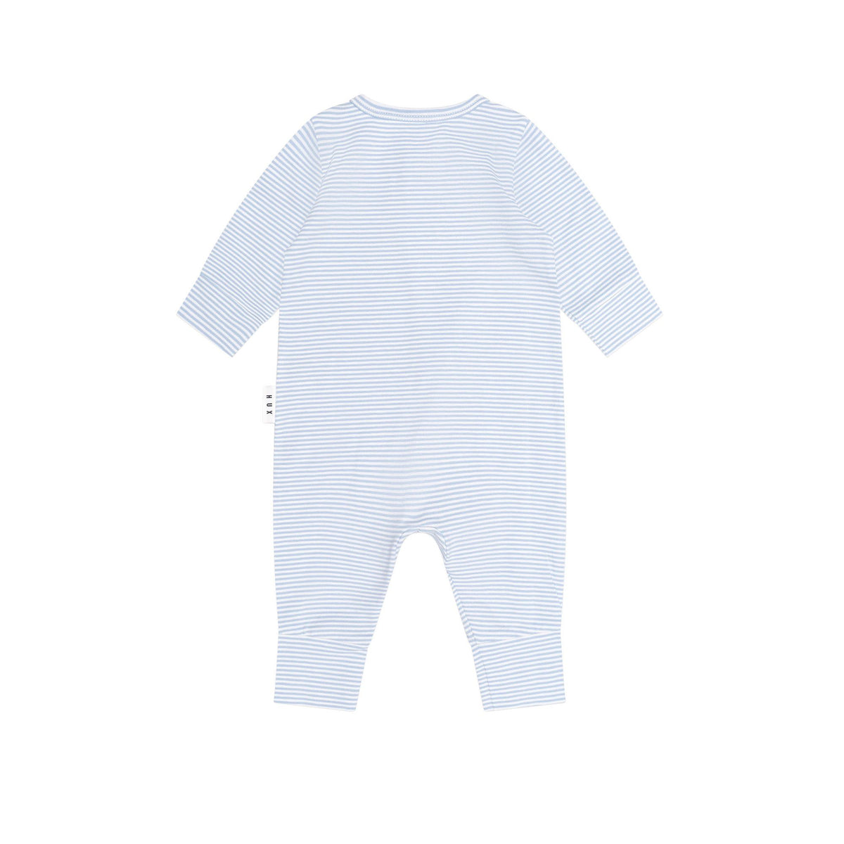 Bow Hux Stripe Zip Romper