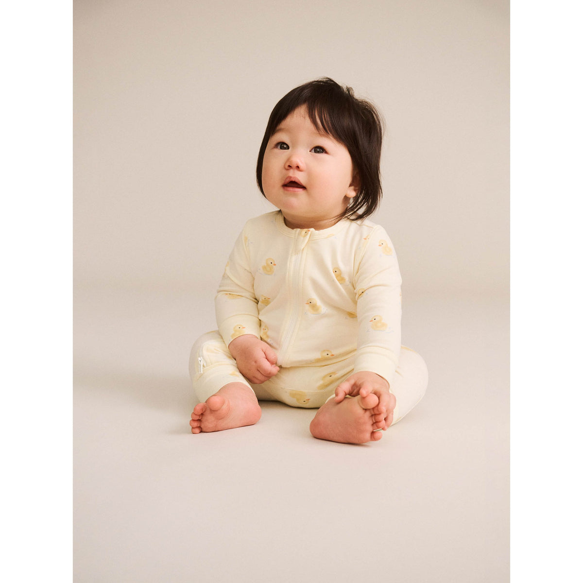 Rubber Ducky Zip Romper