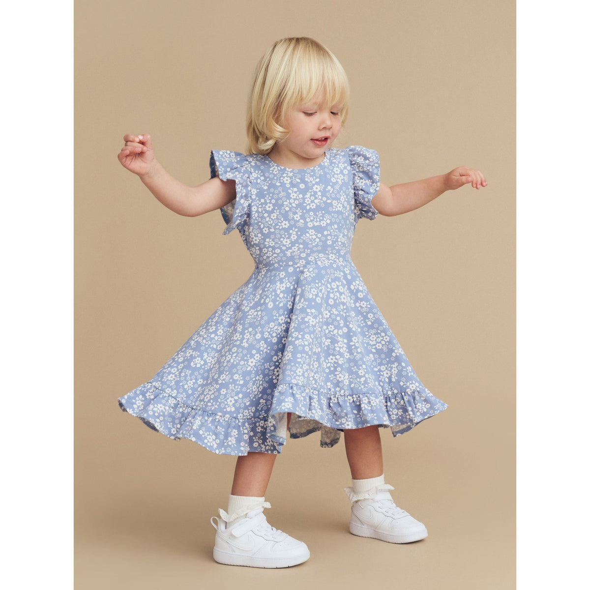 Floral Lake Swing Dress