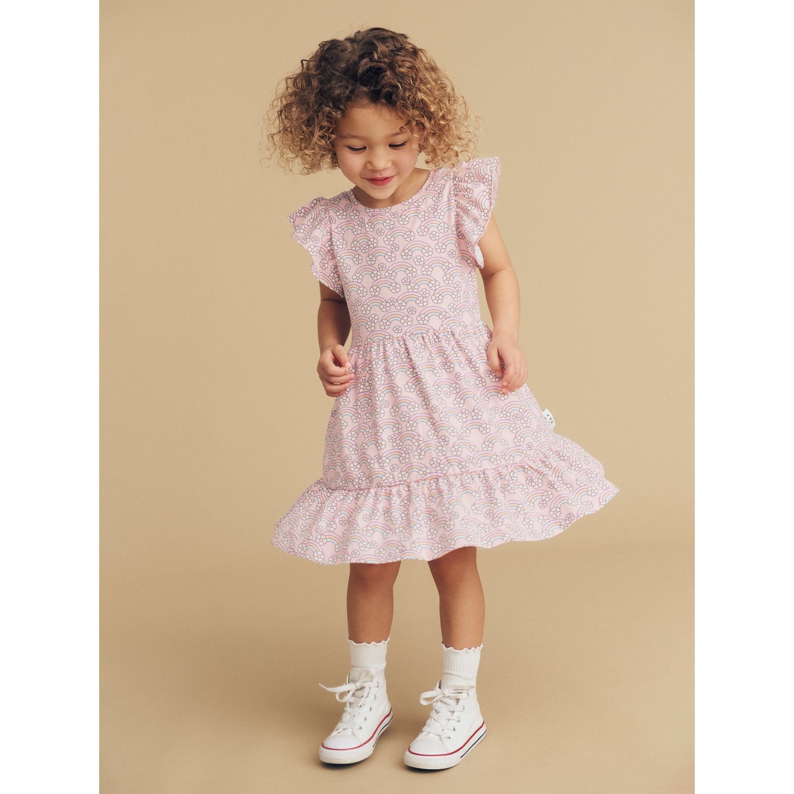 Flowerbow Frill Dress