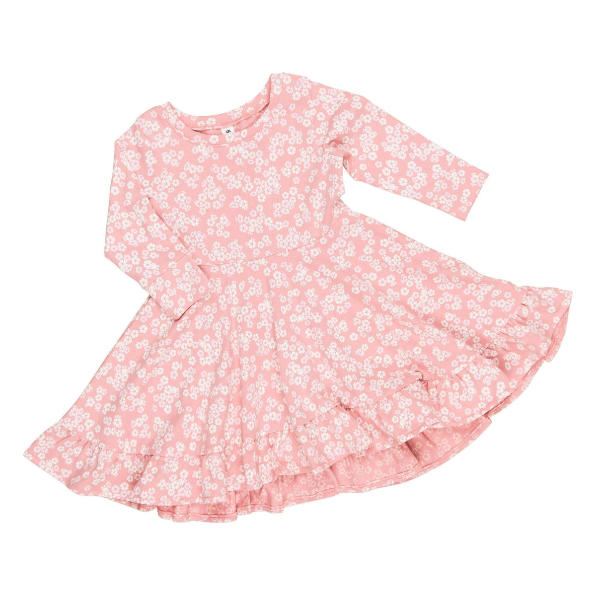 Peek A Boo Bunny Long Sleeve Swing Dress