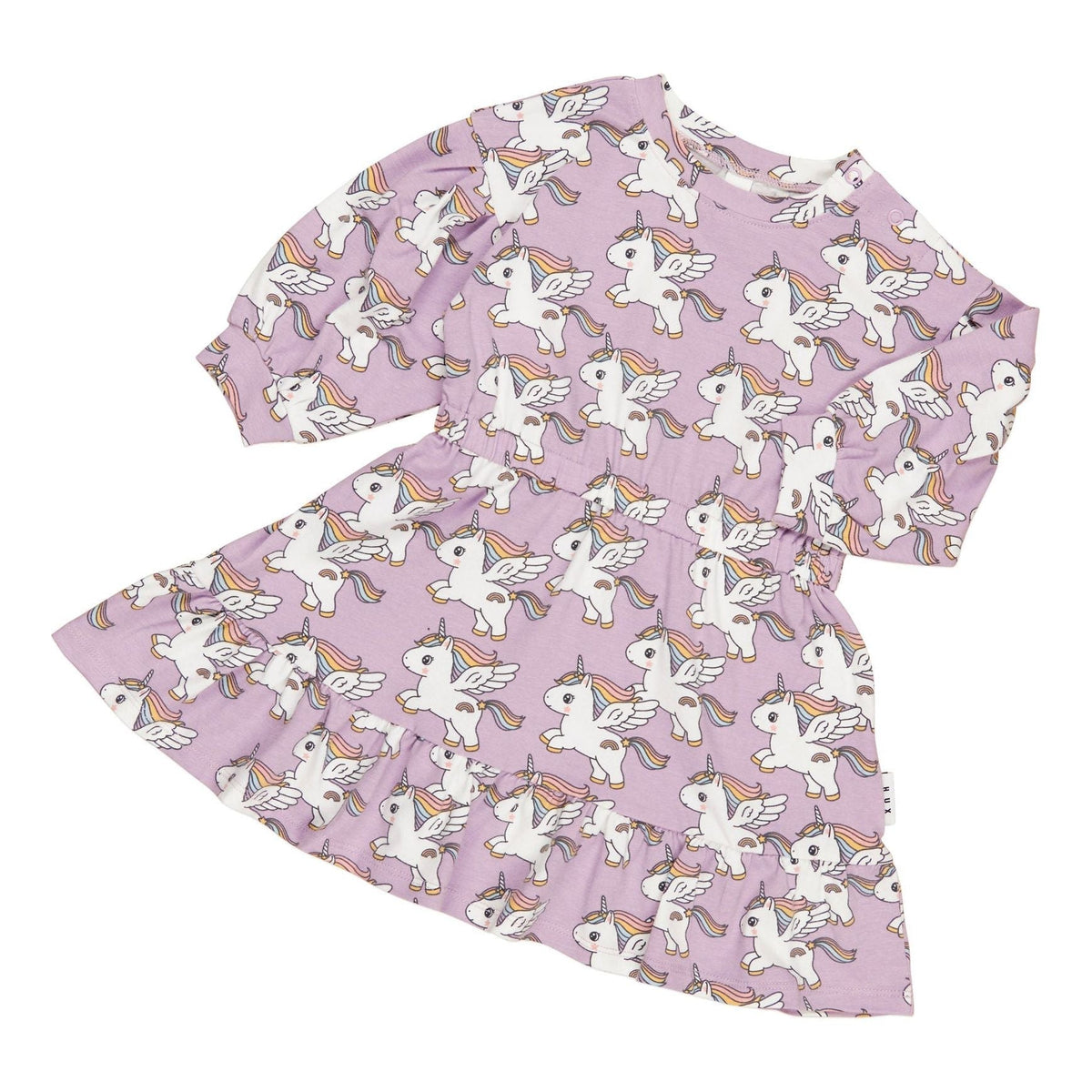 Magical Unicorn Drop Shoulder Dress