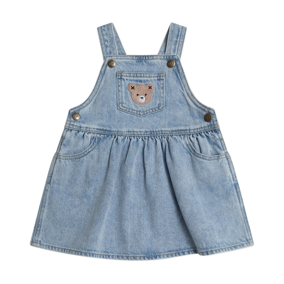Dreamy Denim Pinafore Dress