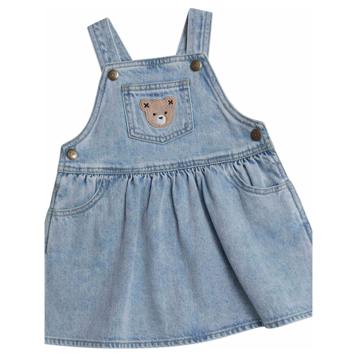 Dreamy Denim Pinafore Dress