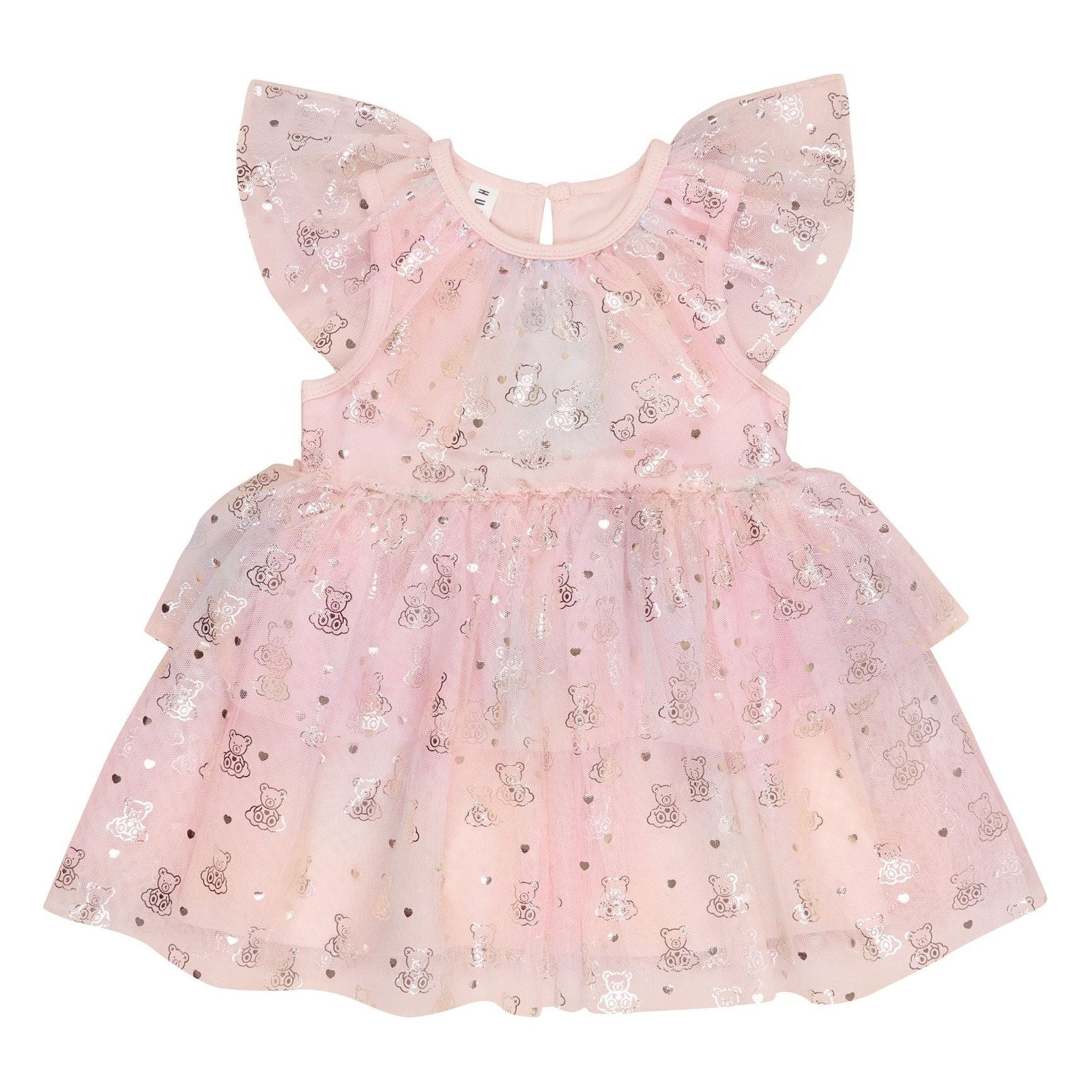 Cloud Bear Tiered Party Dress