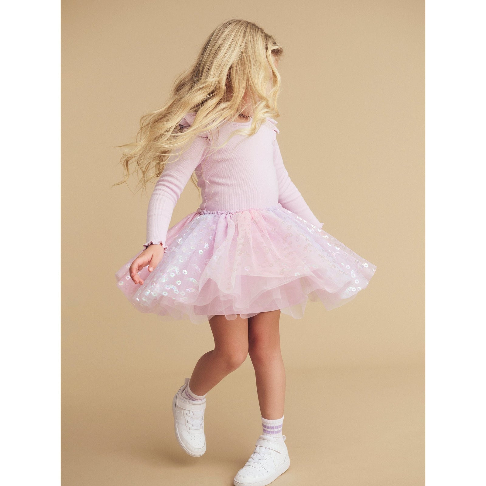 Rainbow Rib Ballet Dress