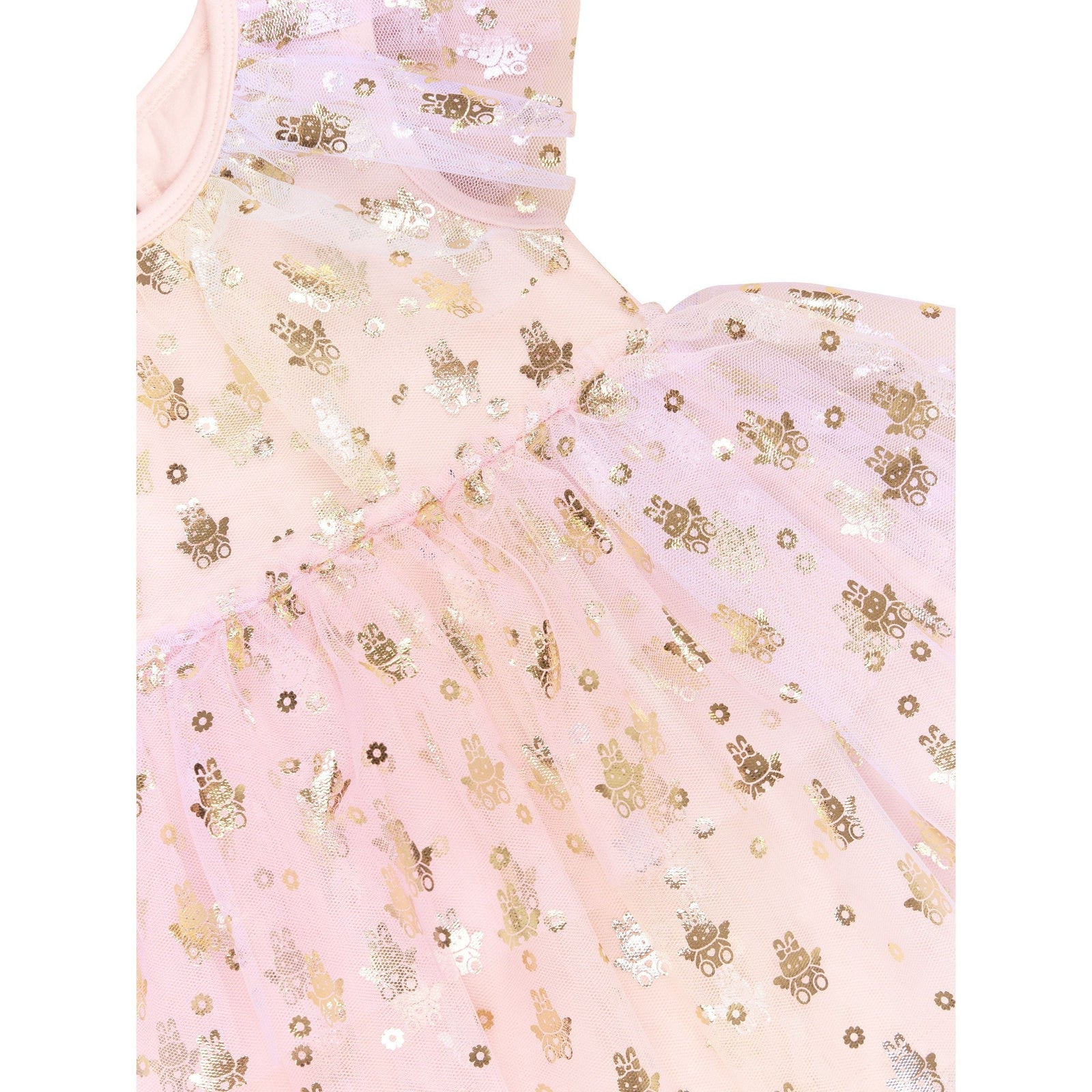 Fairy Bunny Tiered Party Dress
