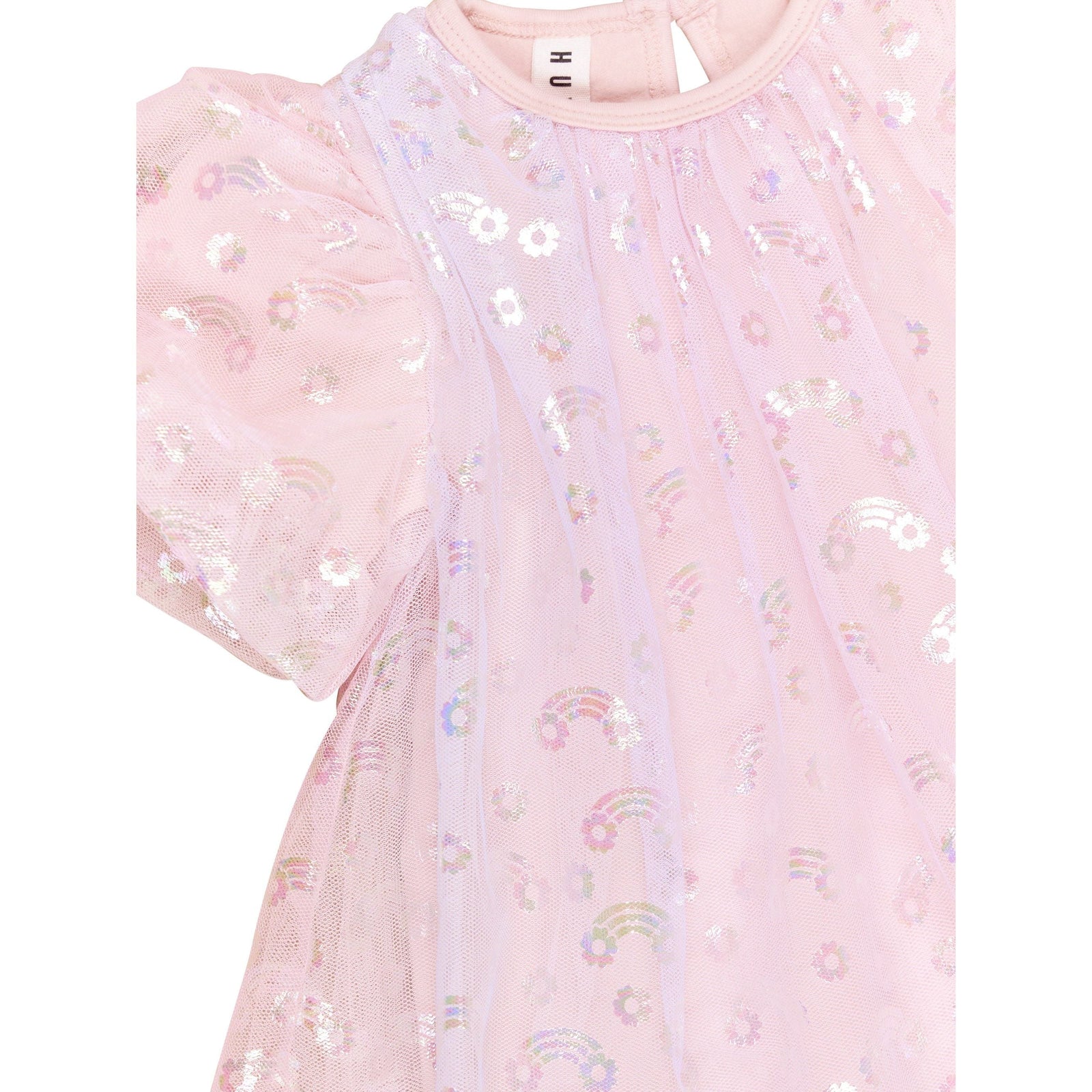 Rainbow Tulle Party Dress