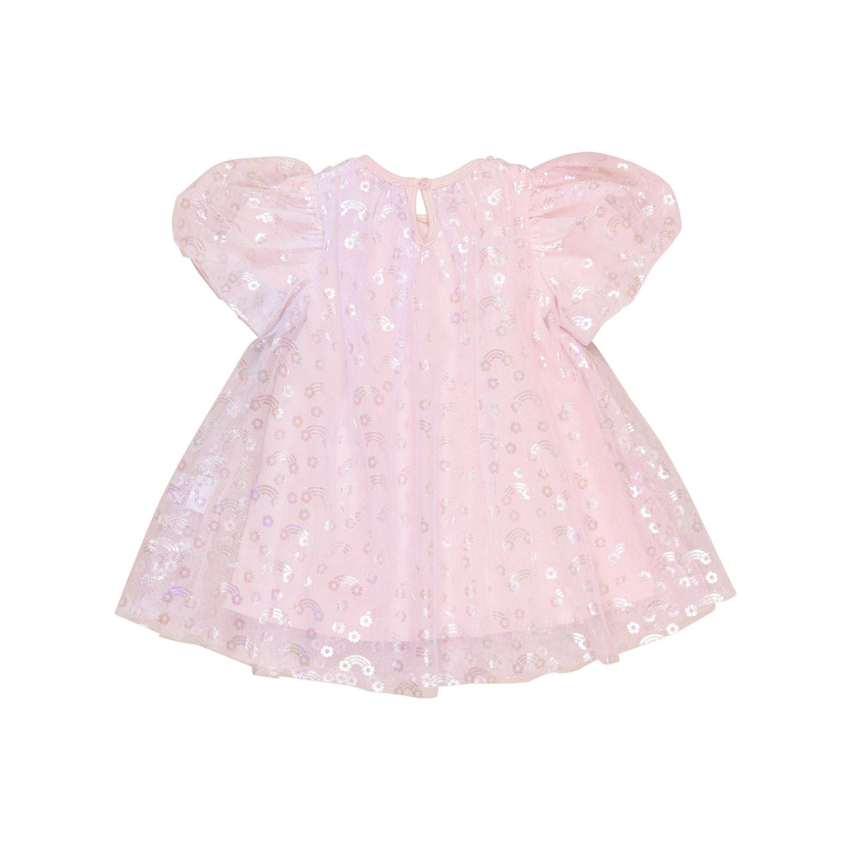 Rainbow Tulle Party Dress