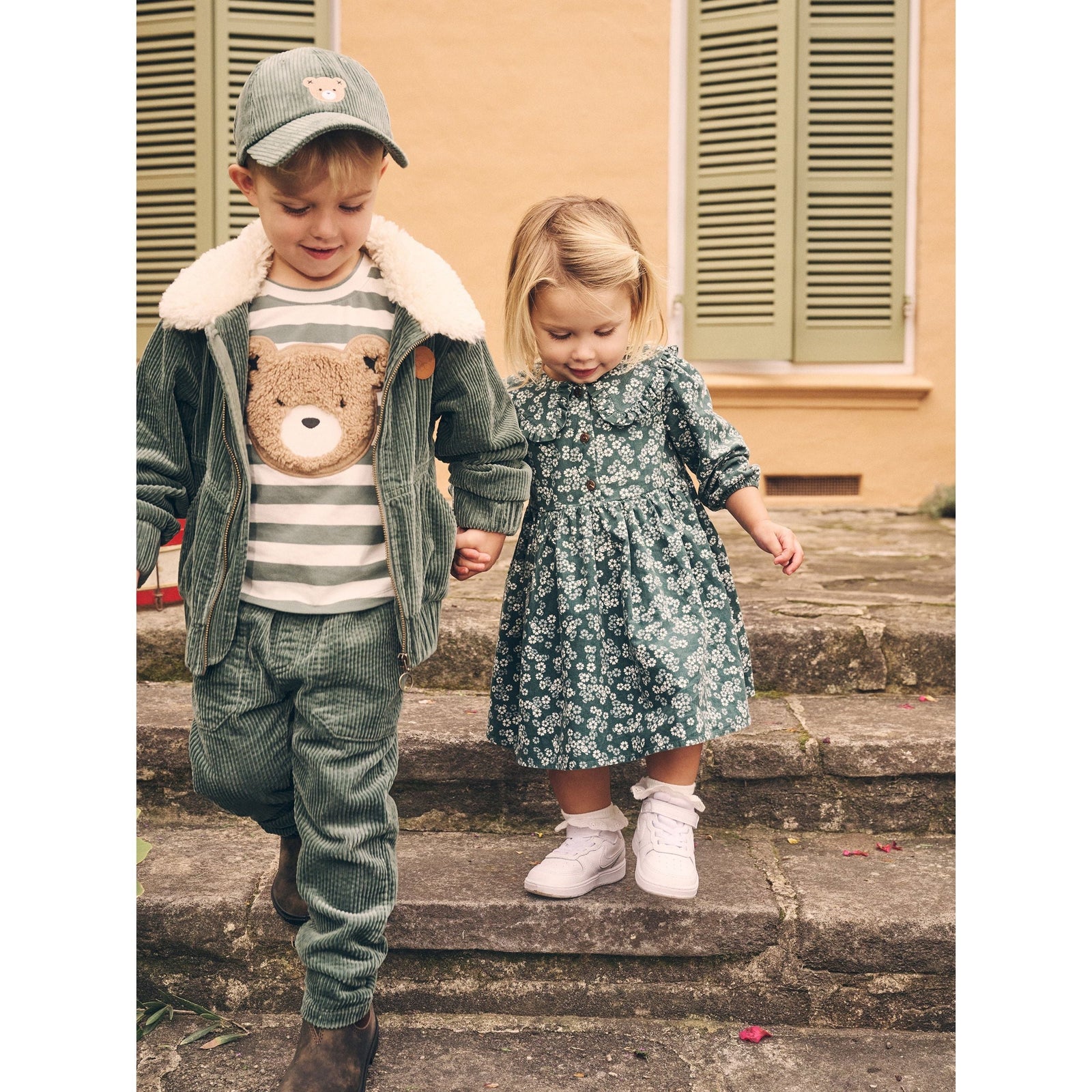Peek A Boo Bunny Collar Dress