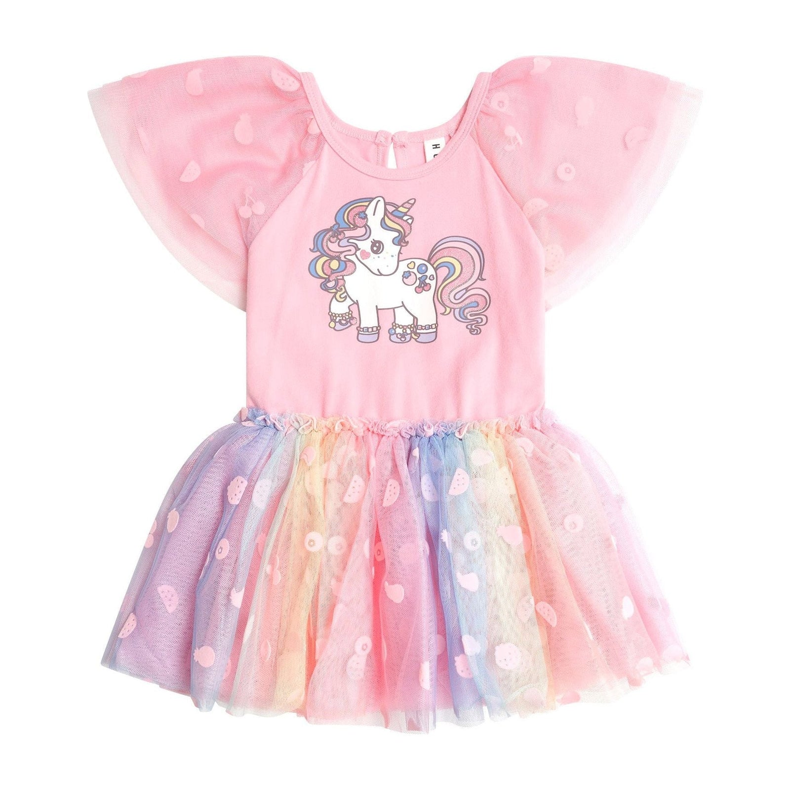 Rainbow Unicorn Tulle Dress