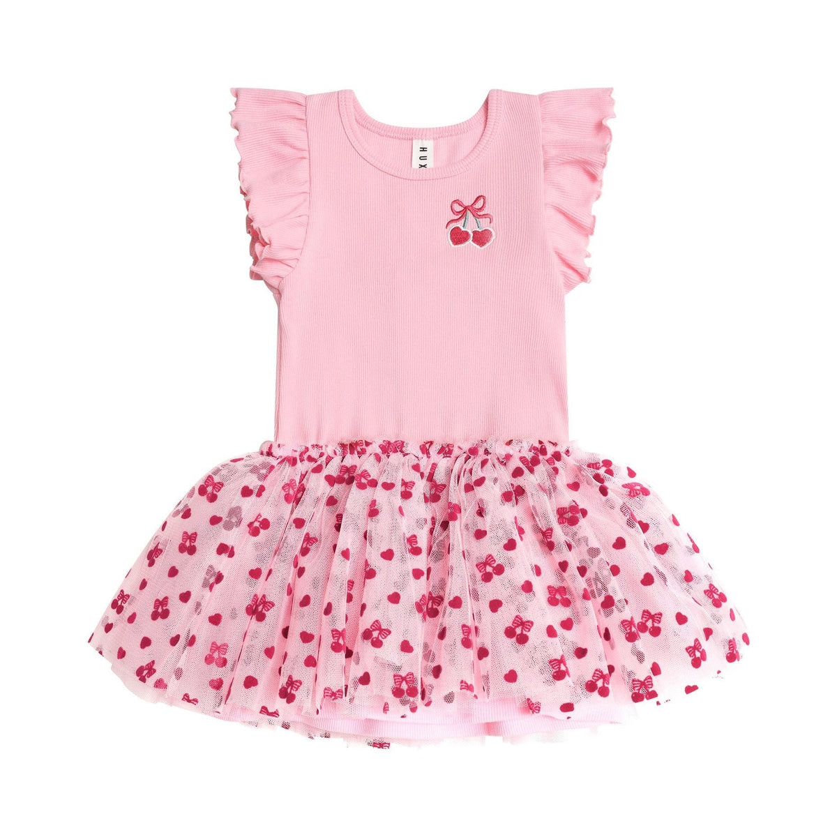 Cherry Pie Rib Tulle Dress