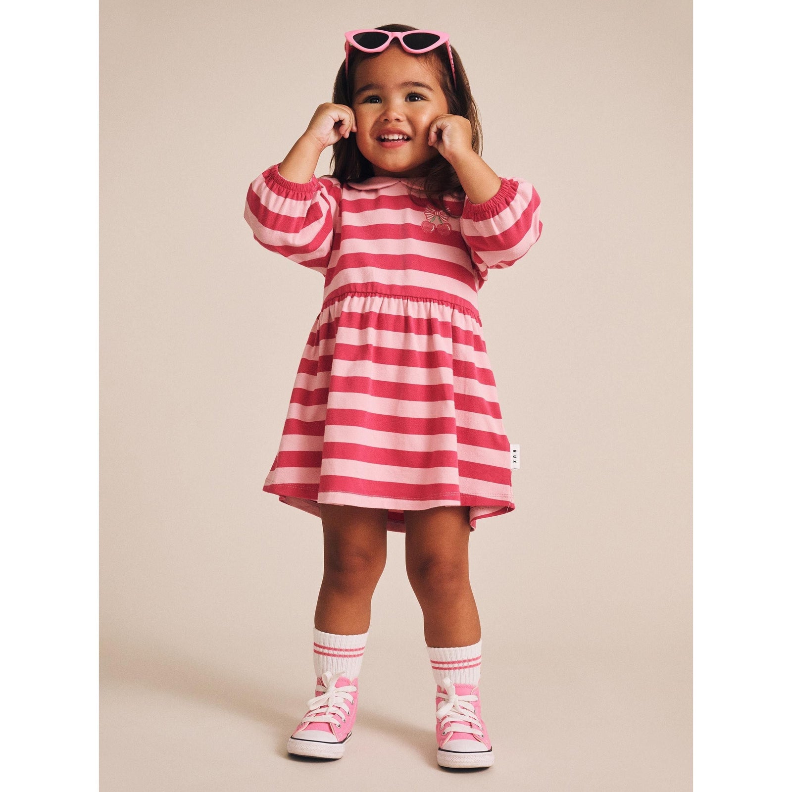 Cherry Pie Puff Sleeve Dress