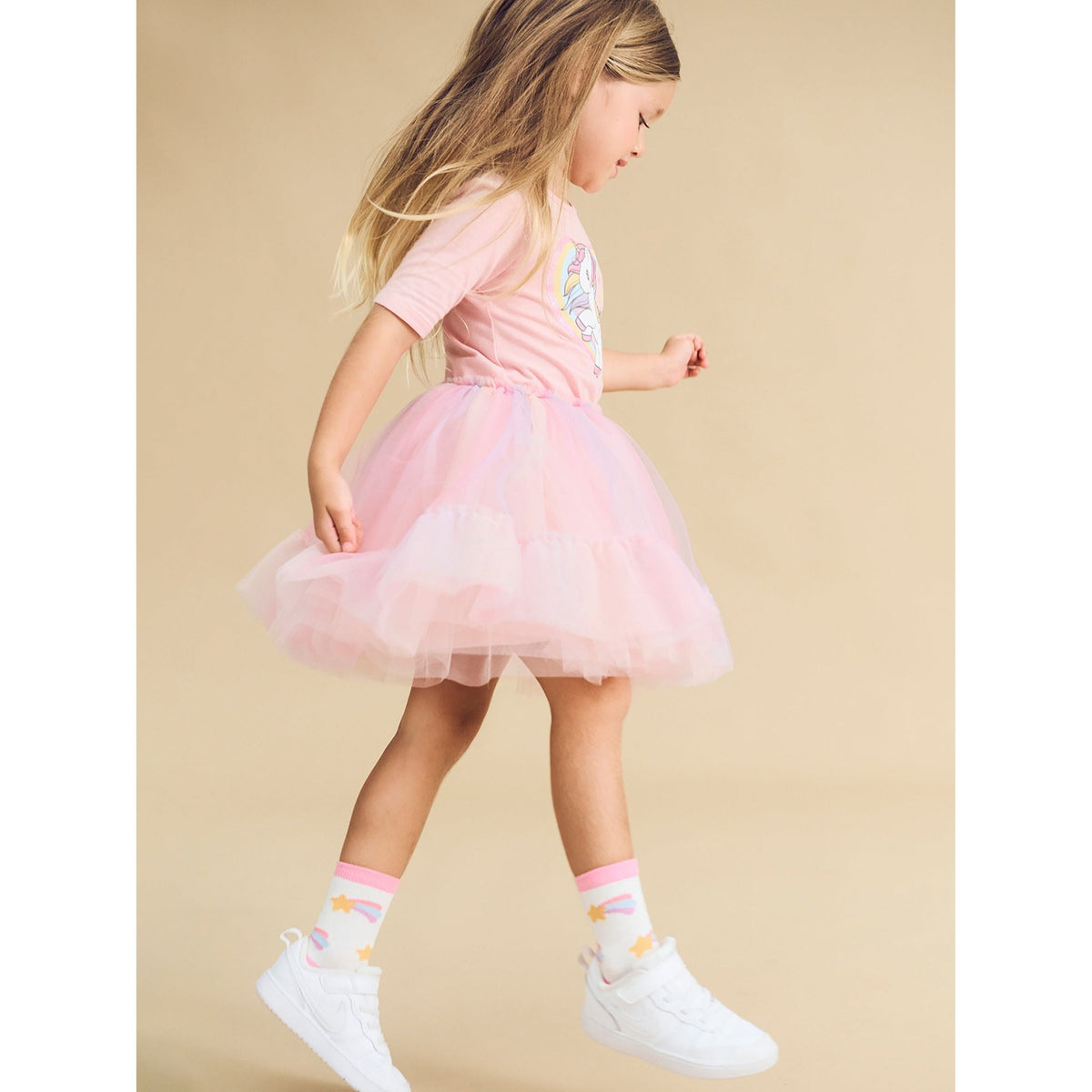 Rainbow Unicorn Ballet Dress