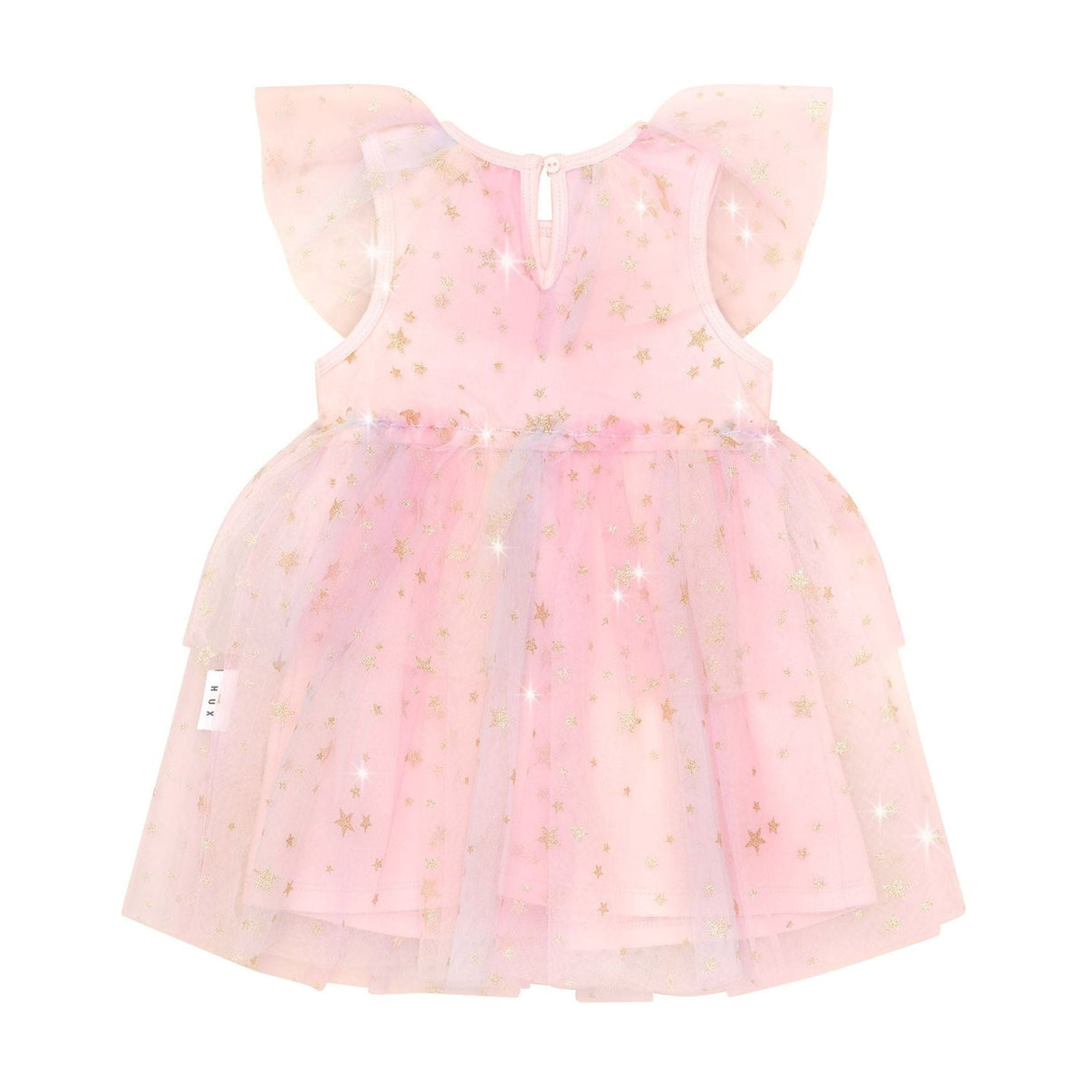 Starry Rainbow Frill Tulle Dress