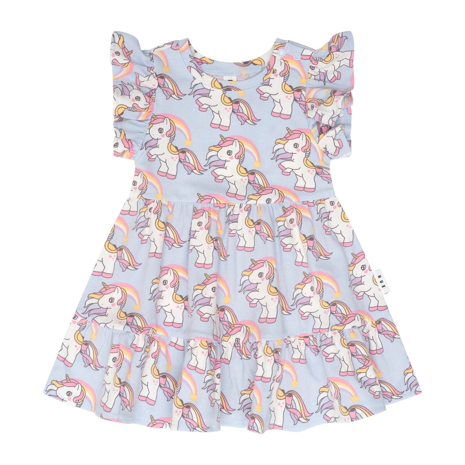 Rainbow Unicorn Tier Dress