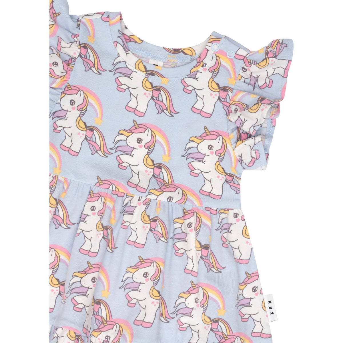 Rainbow Unicorn Tier Dress